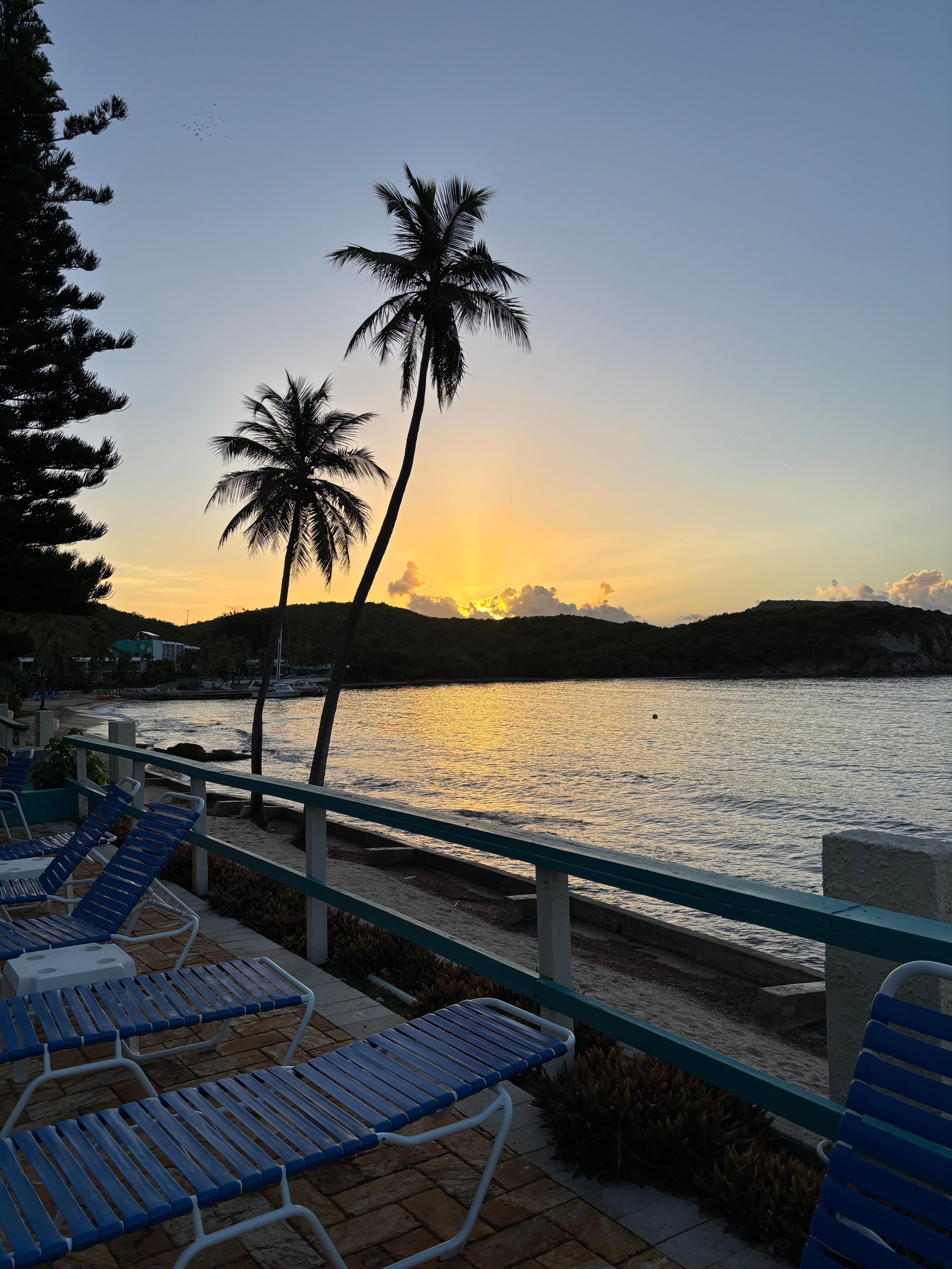 Sunrise view from balcony!