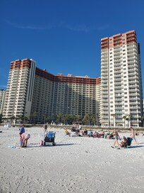 Condo from the beach