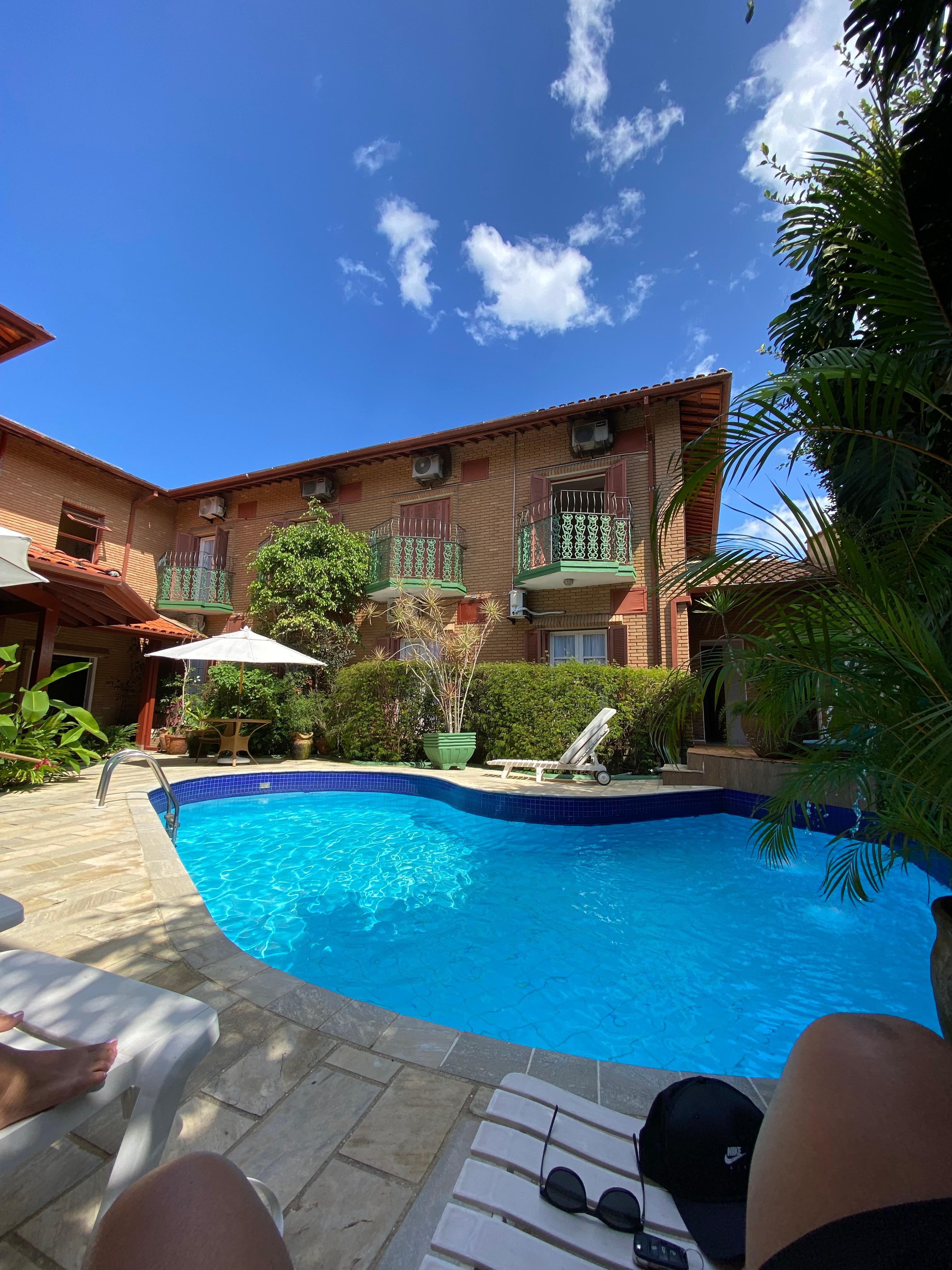 Vista da piscina