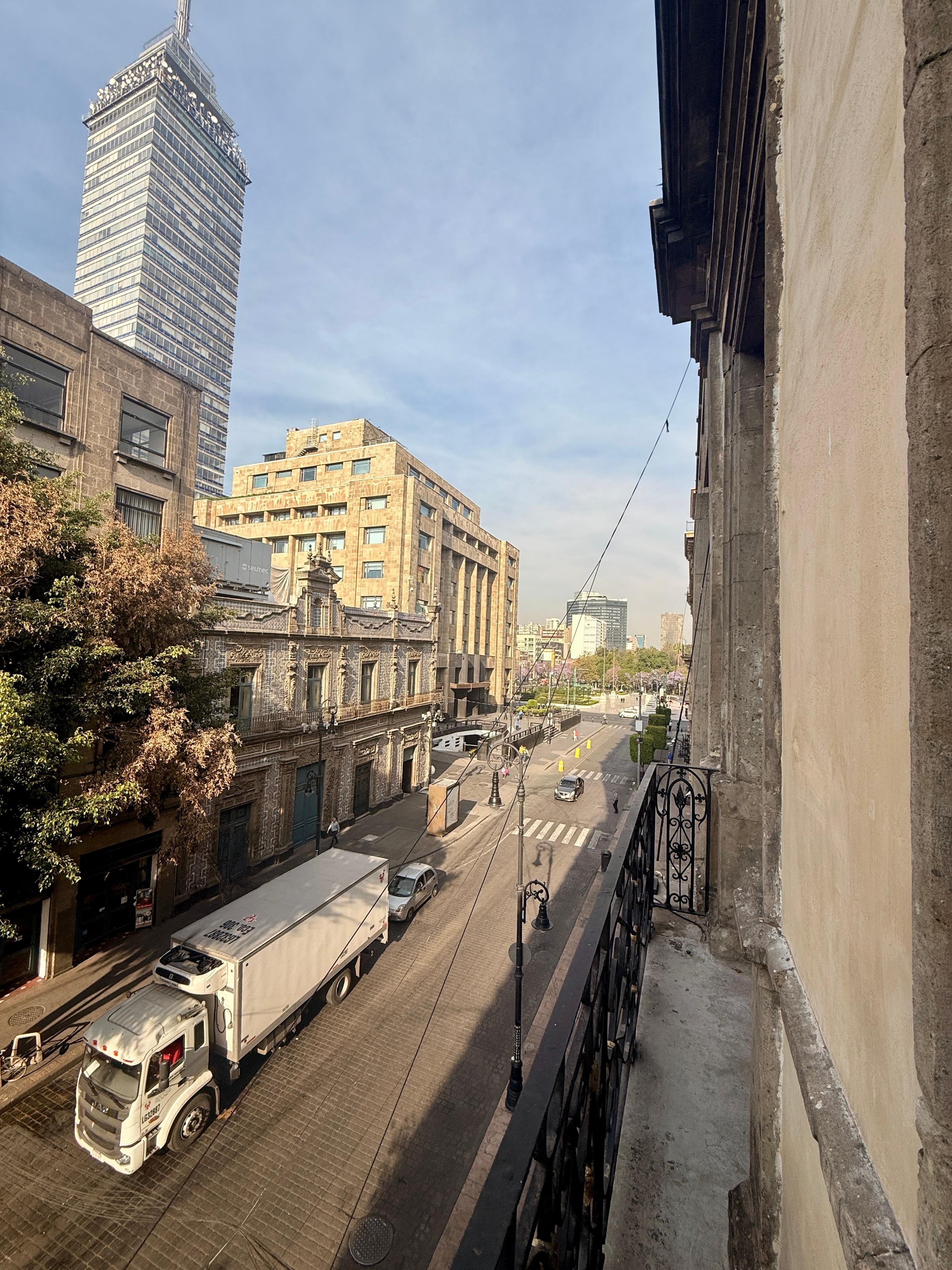 View from our 2 bedroom with balcony.