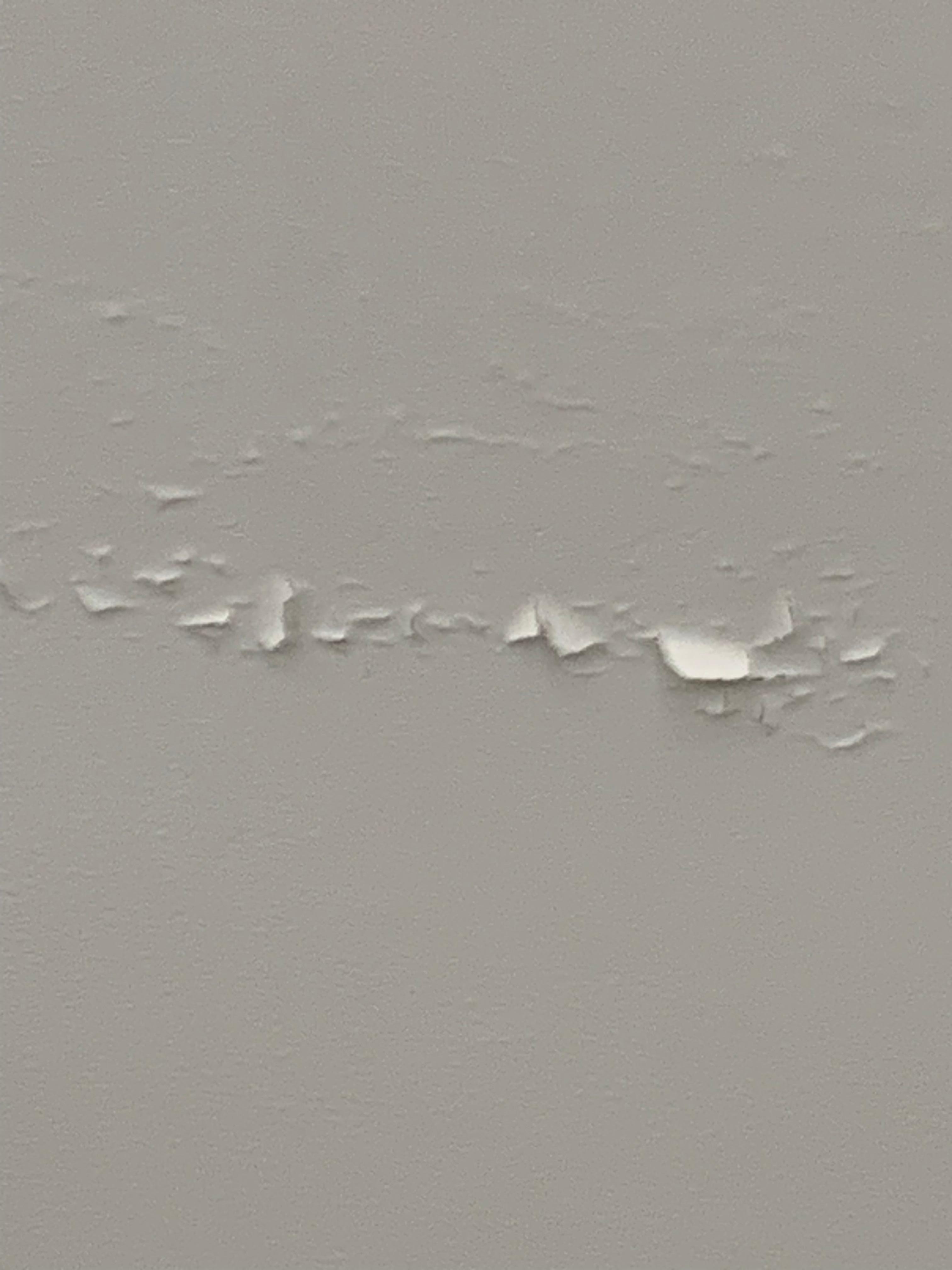Peeling paint