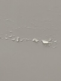 Peeling paint