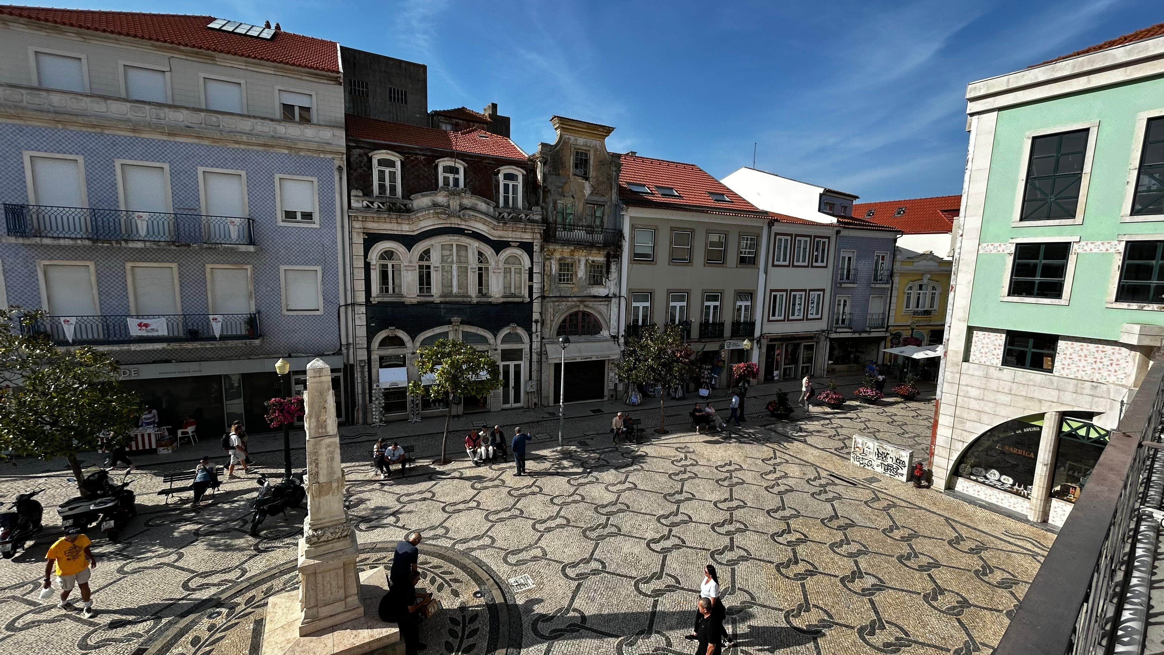 Square next to the hotel. 