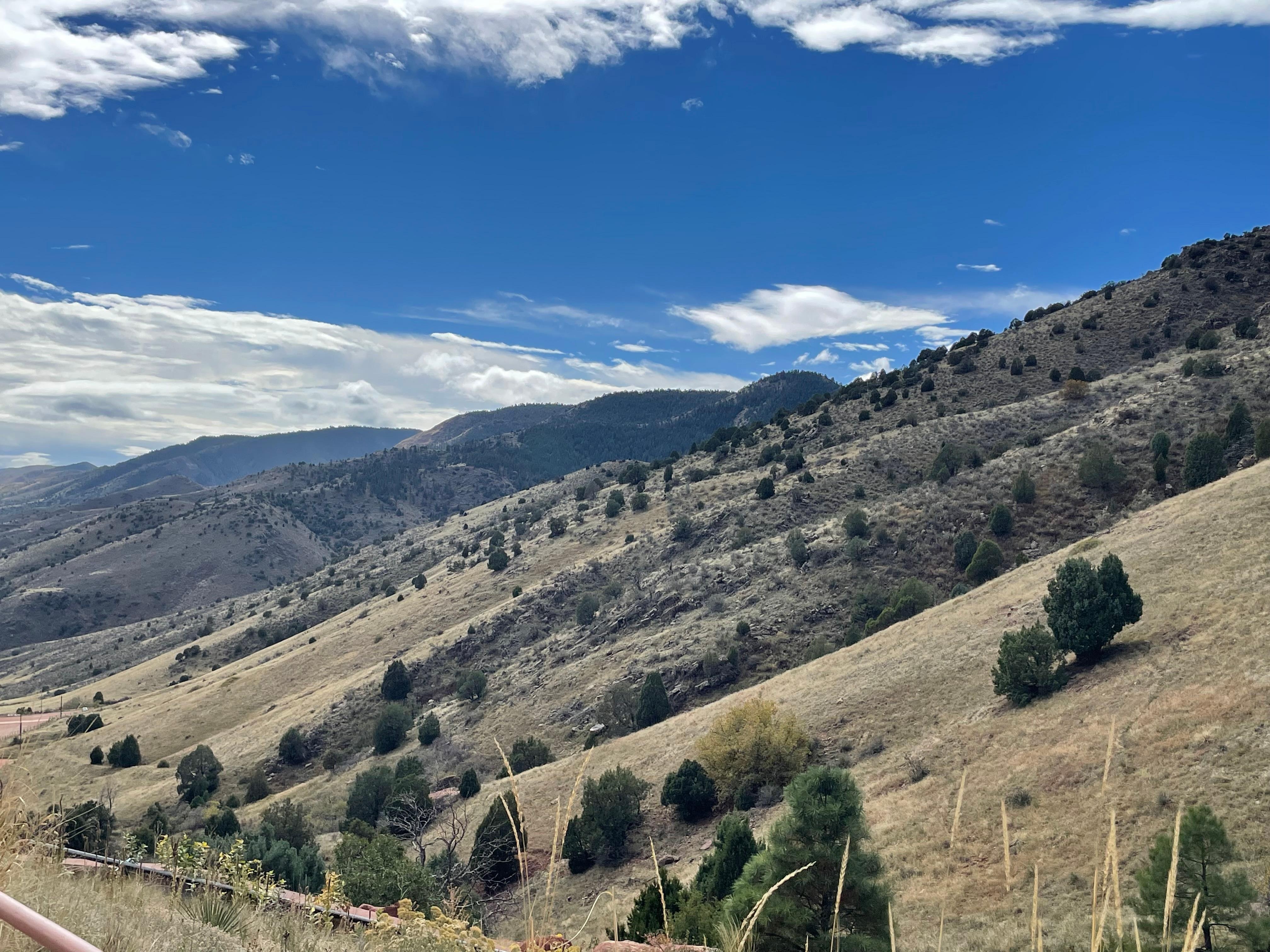View from Red Rock Amp.