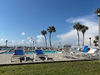 Hammocks by the pool