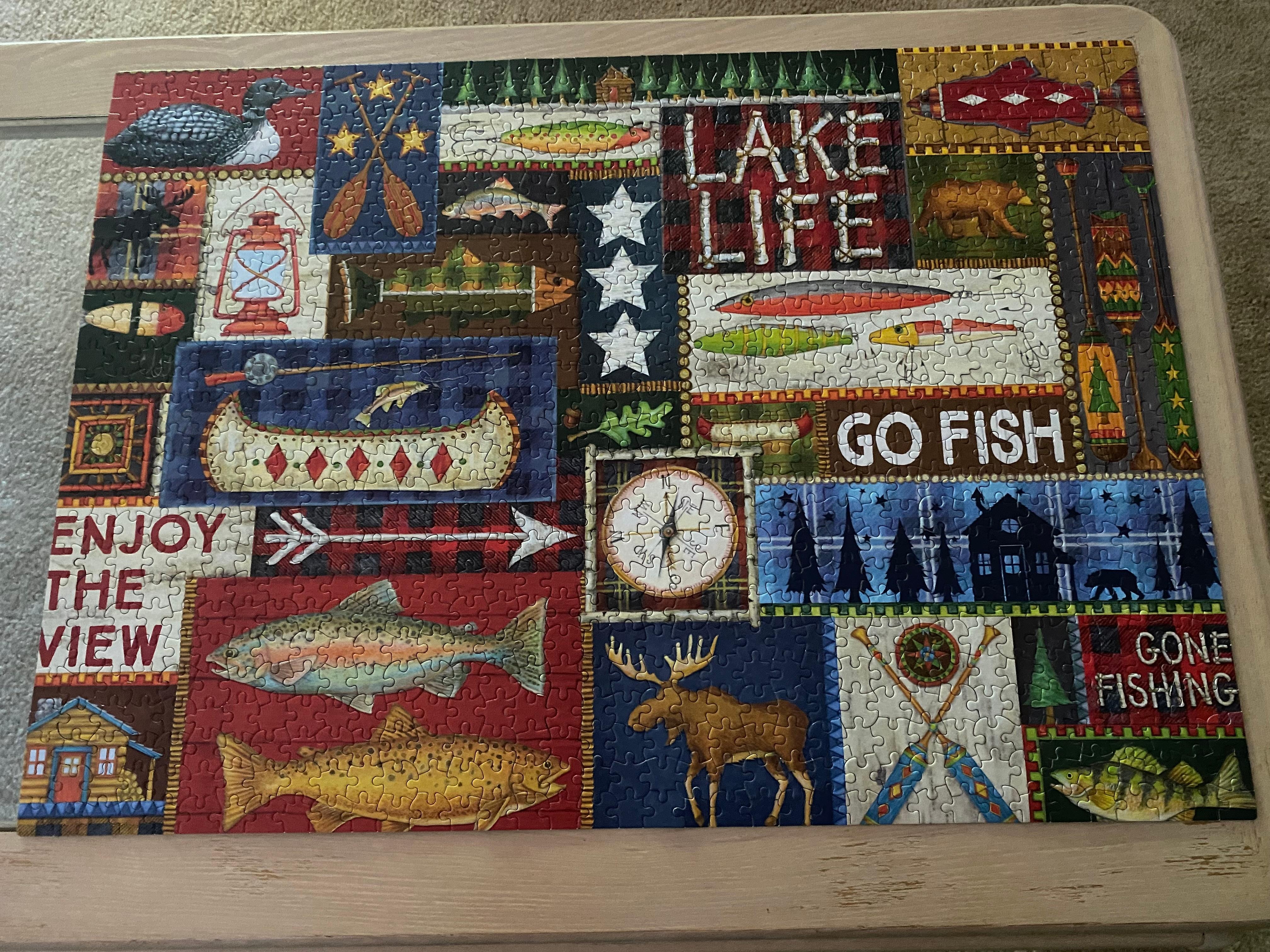 Grandkids put it together