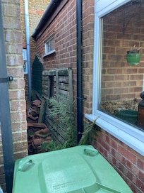 Garden storage area