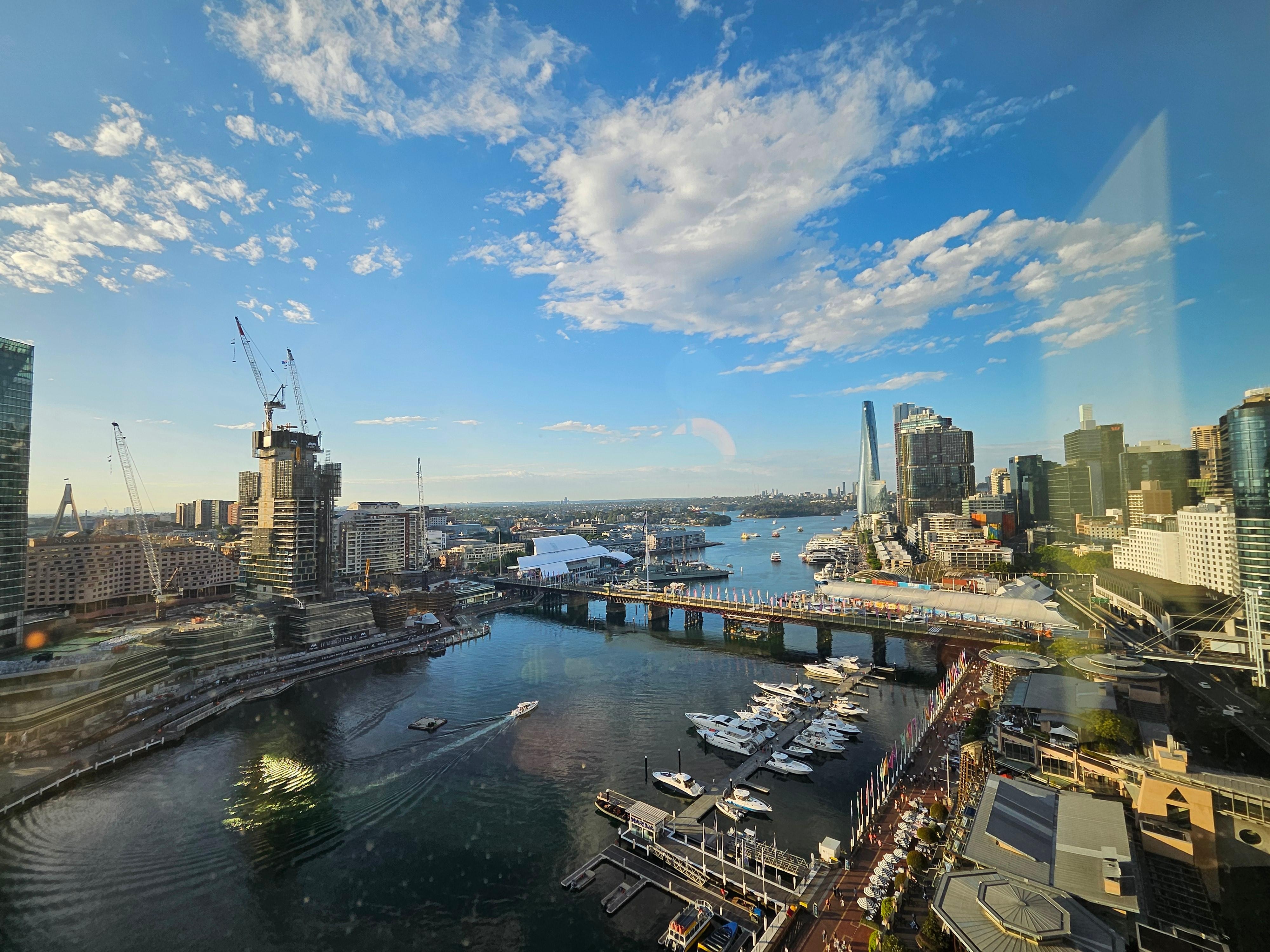 View from the hotel room