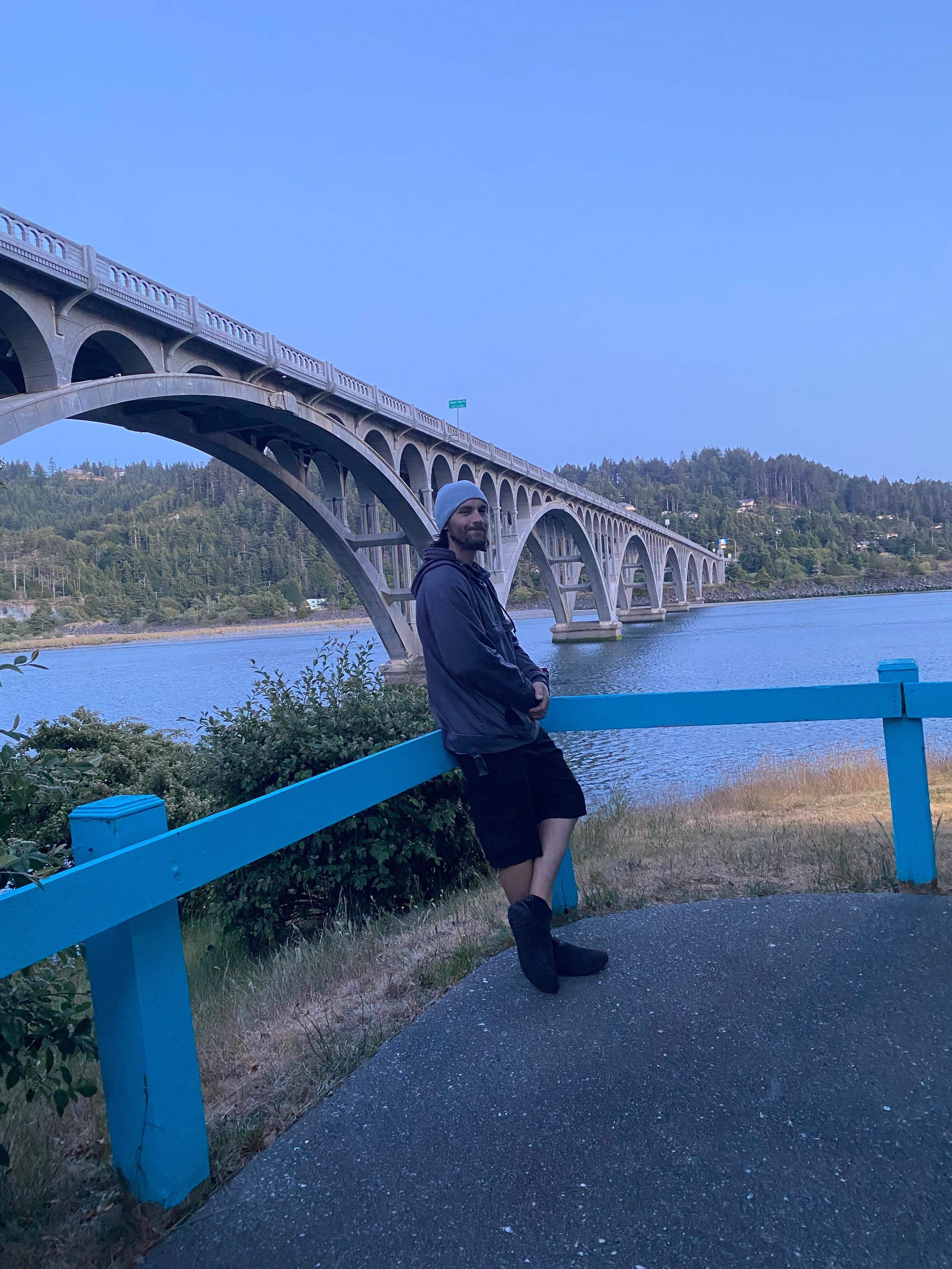 Beautiful view of the bridge.