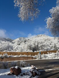View from the front door.