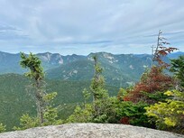 Summit of Nipple top looking over the high peaks