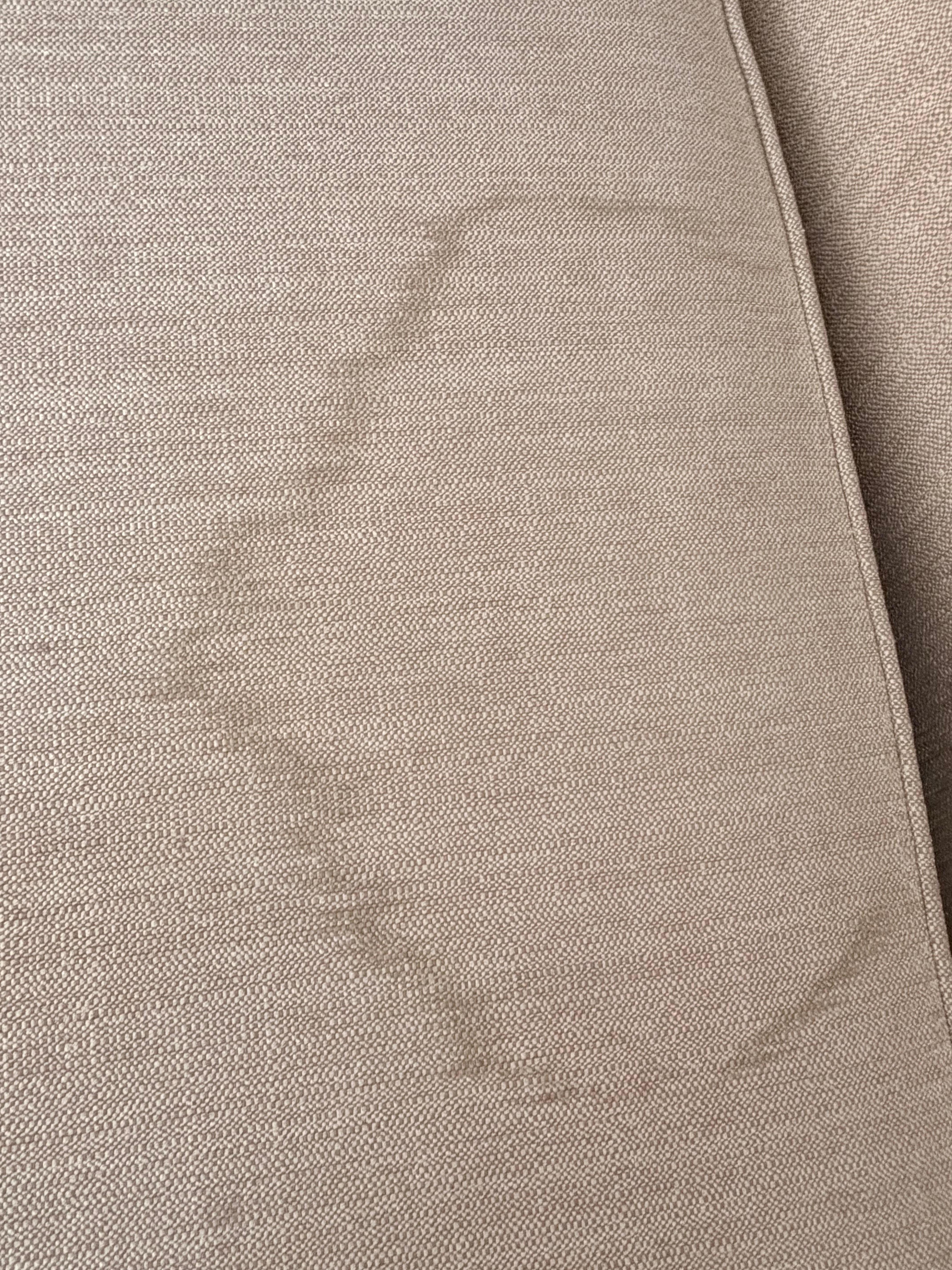 Other side of the cushion stain