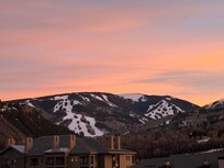 Sunset view from condo deck!
