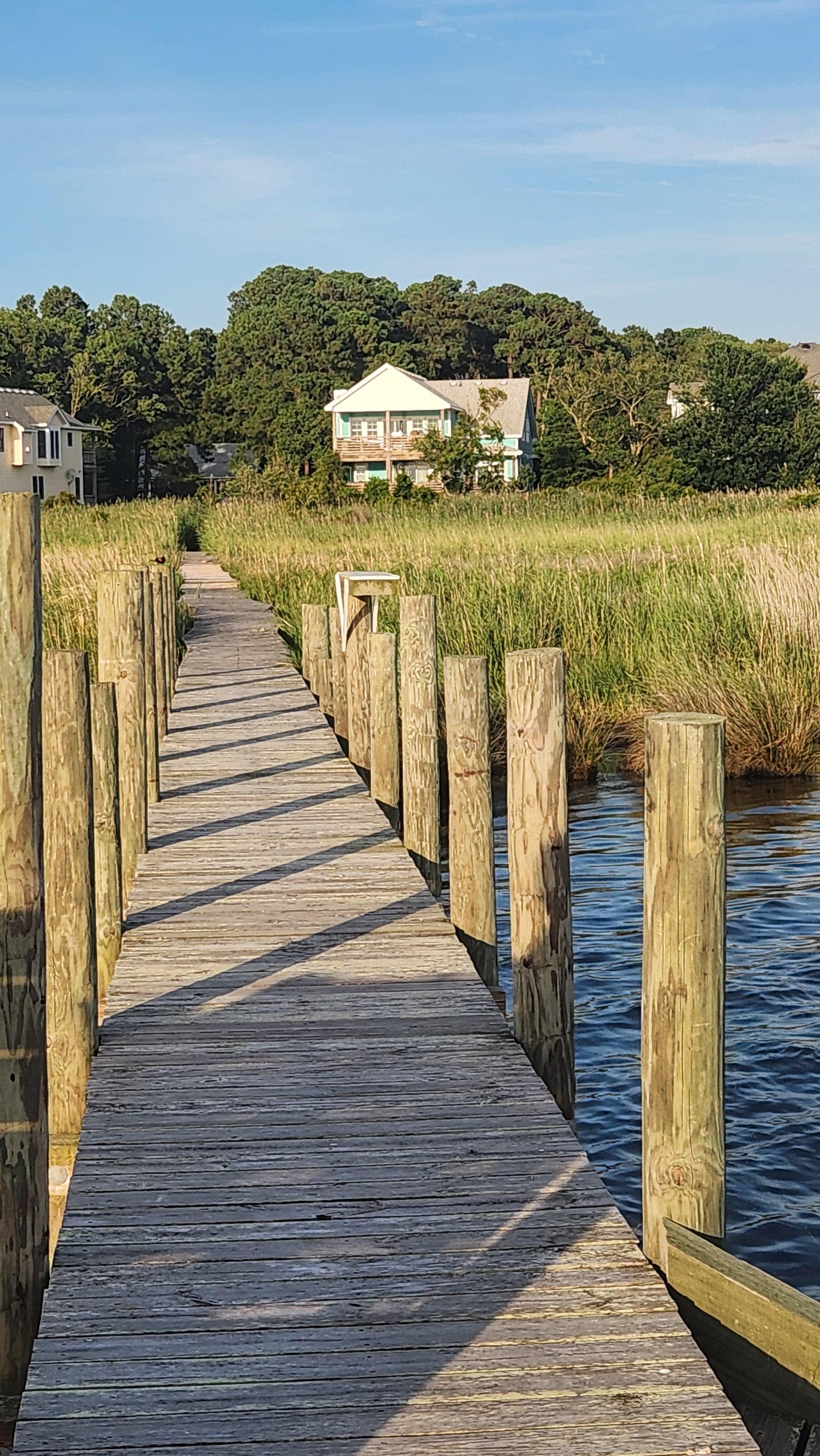 Pier out to the sound
