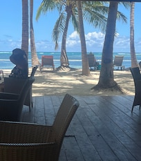 Bloved restaurant on the beach.