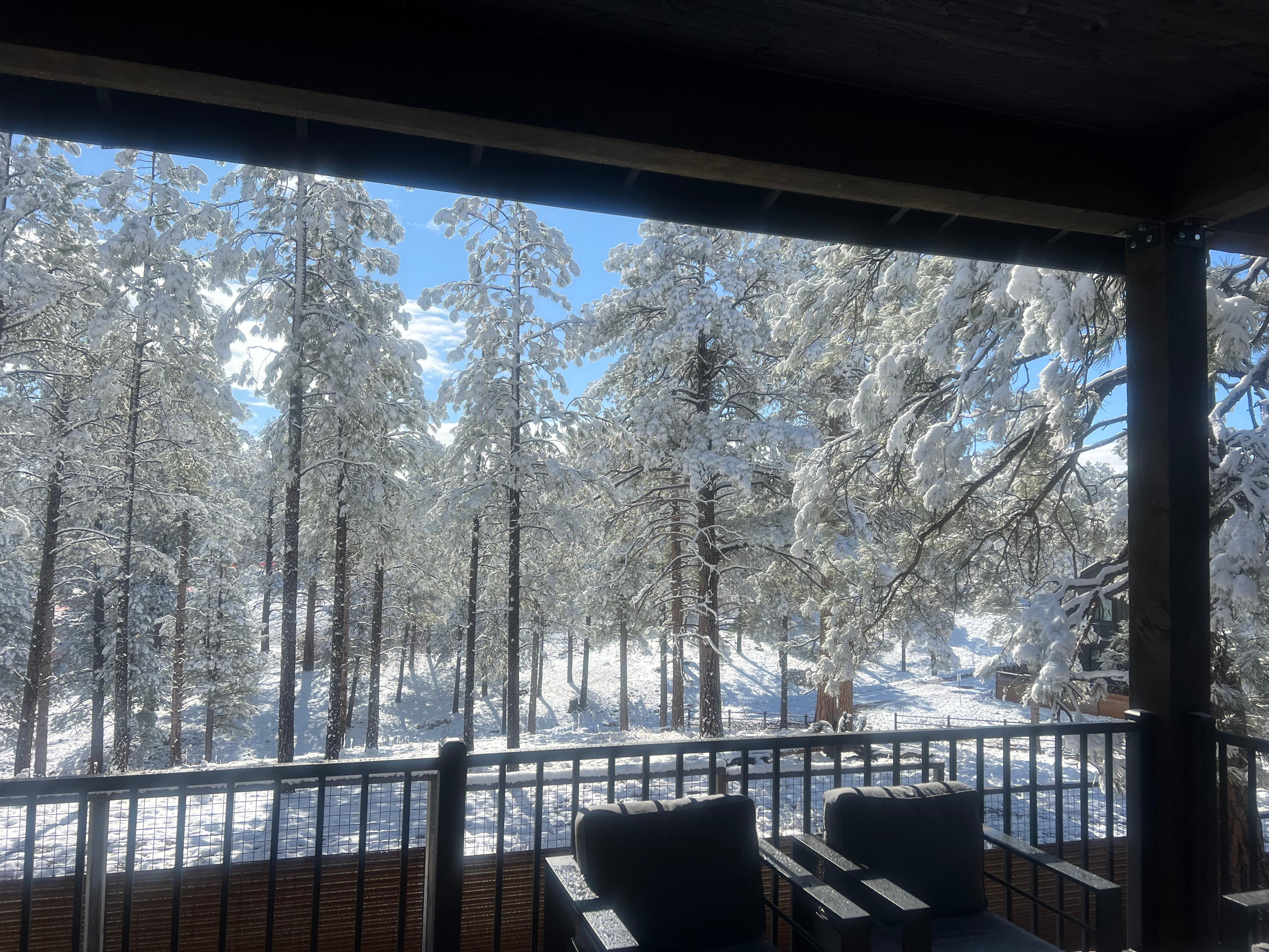 The morning after a snow day 