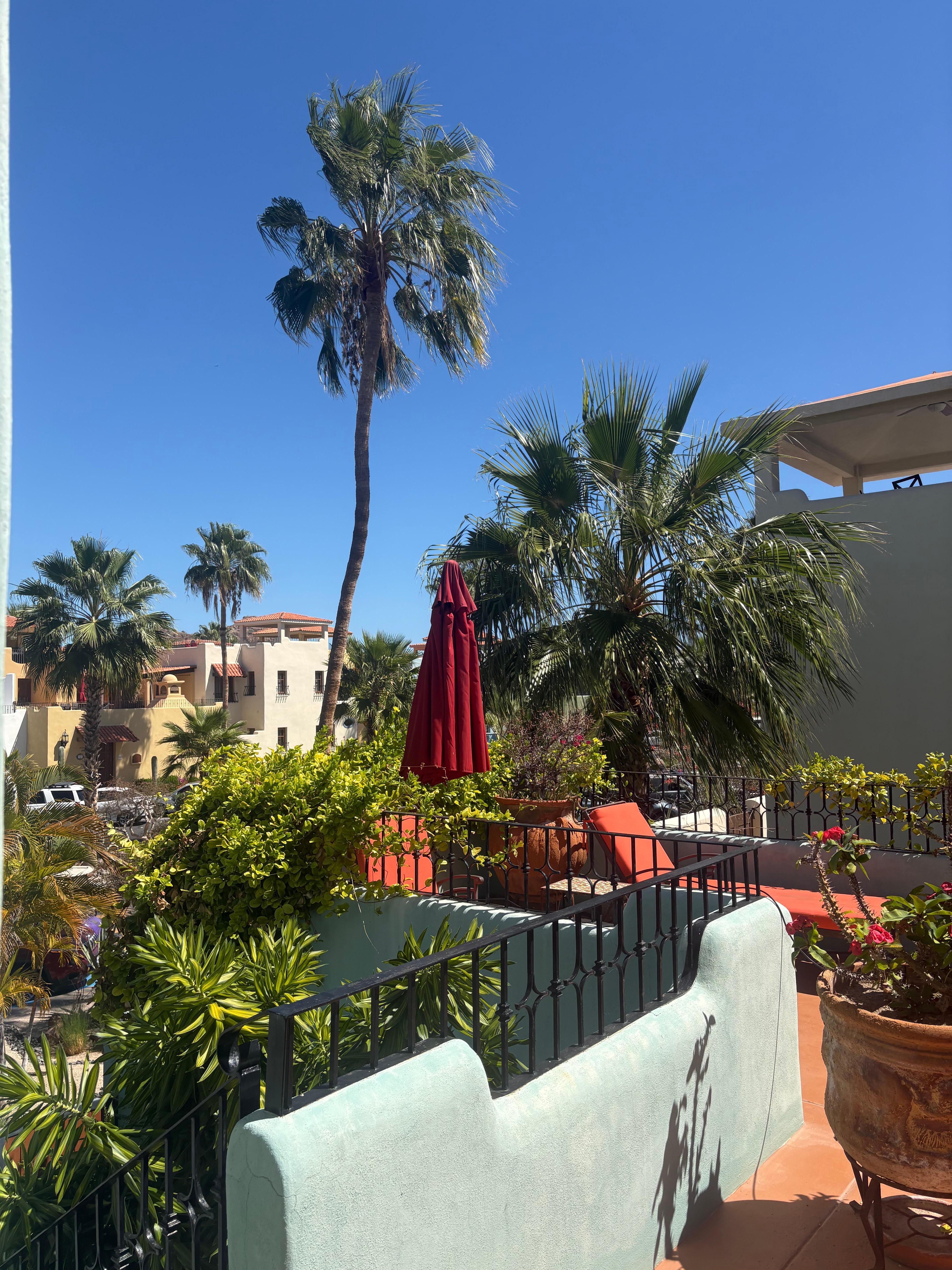 Patio on the second floor