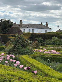 Walking in the castle gardens you can see St Mary’s gate