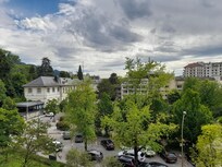 Uitzicht vanuit het appartement.
