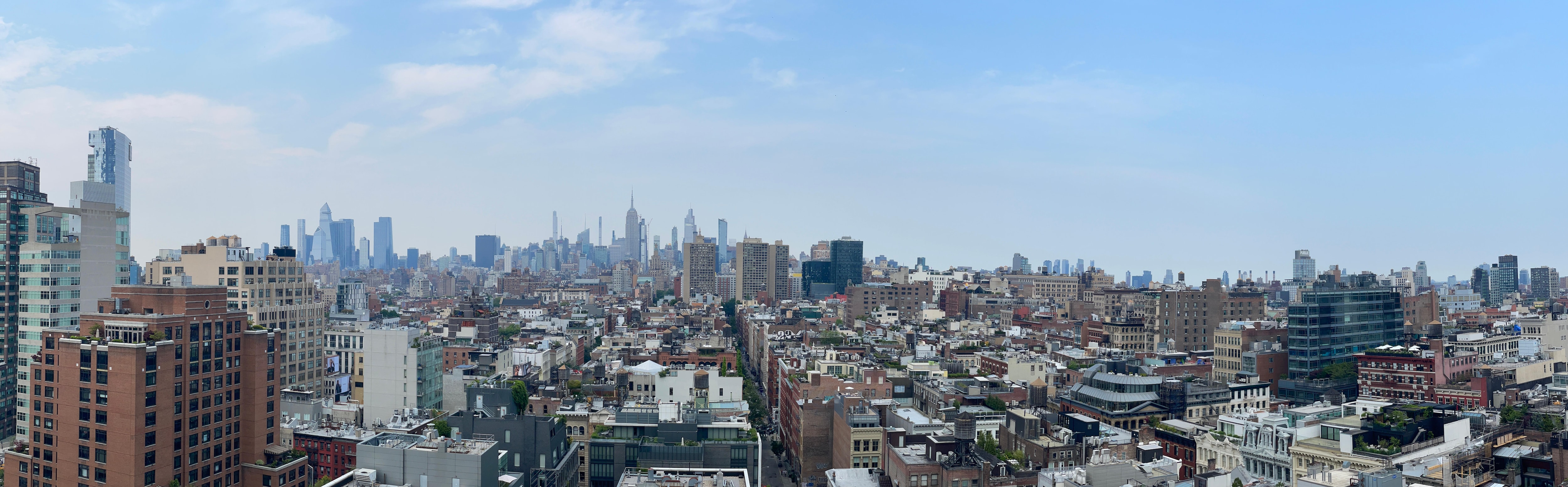 Pano from the rooftop lounge