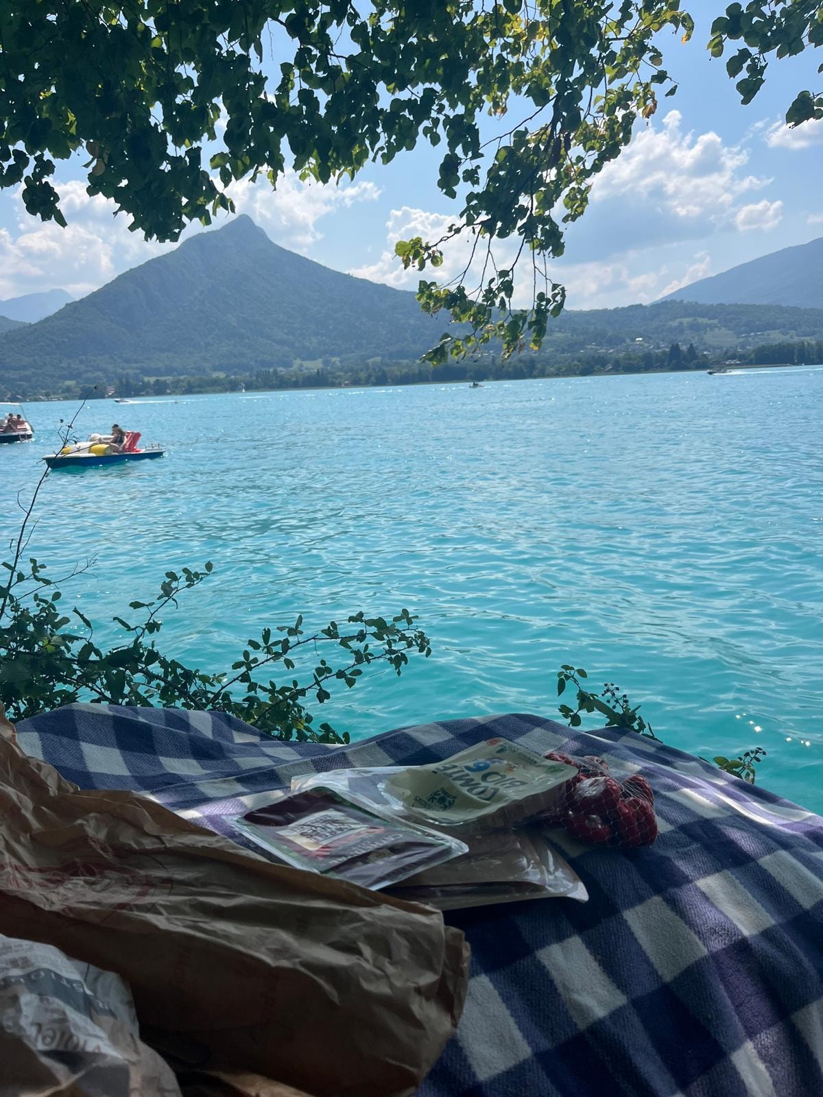 The cove reached by walking through the nature reserve.
