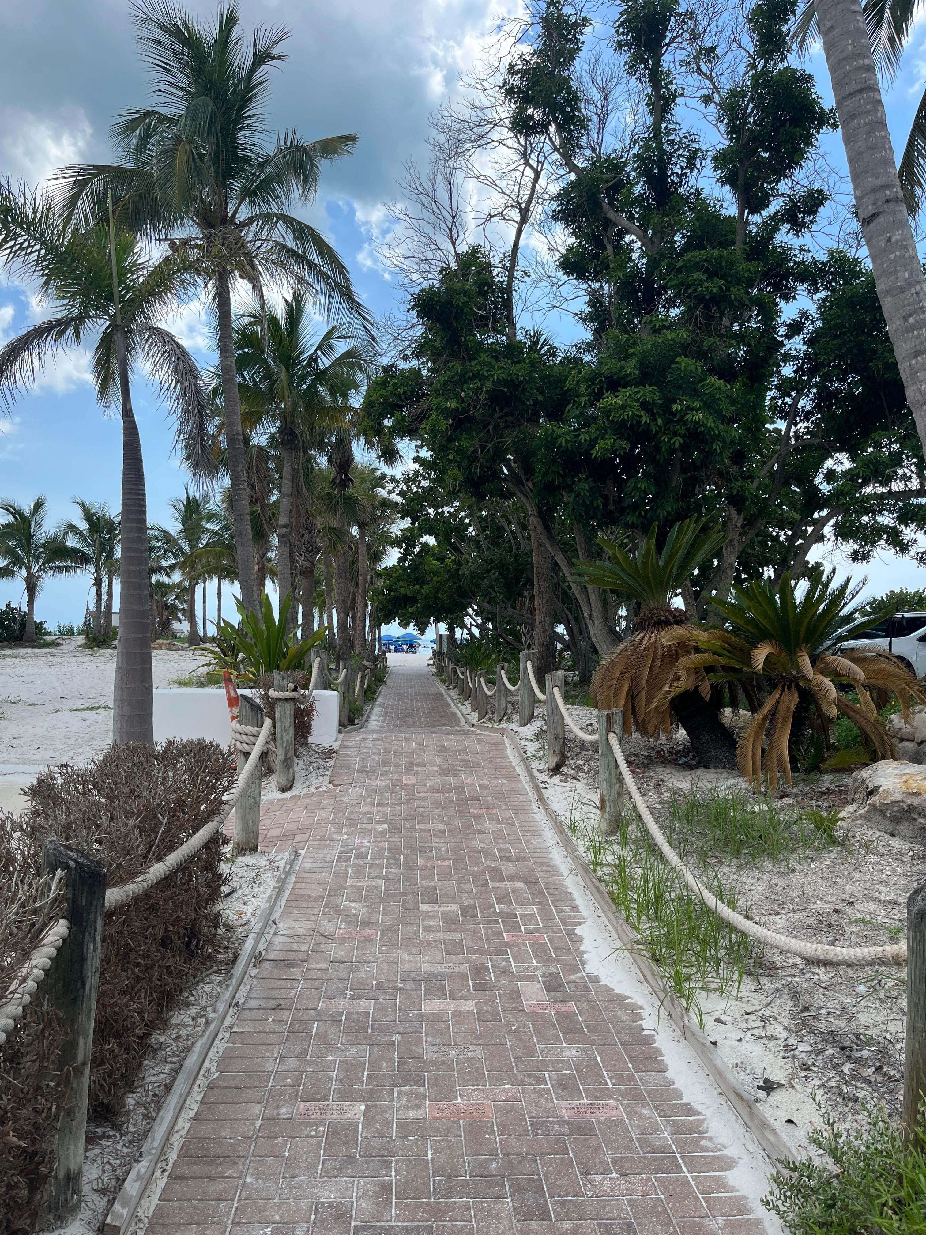 Short walk to the beach 