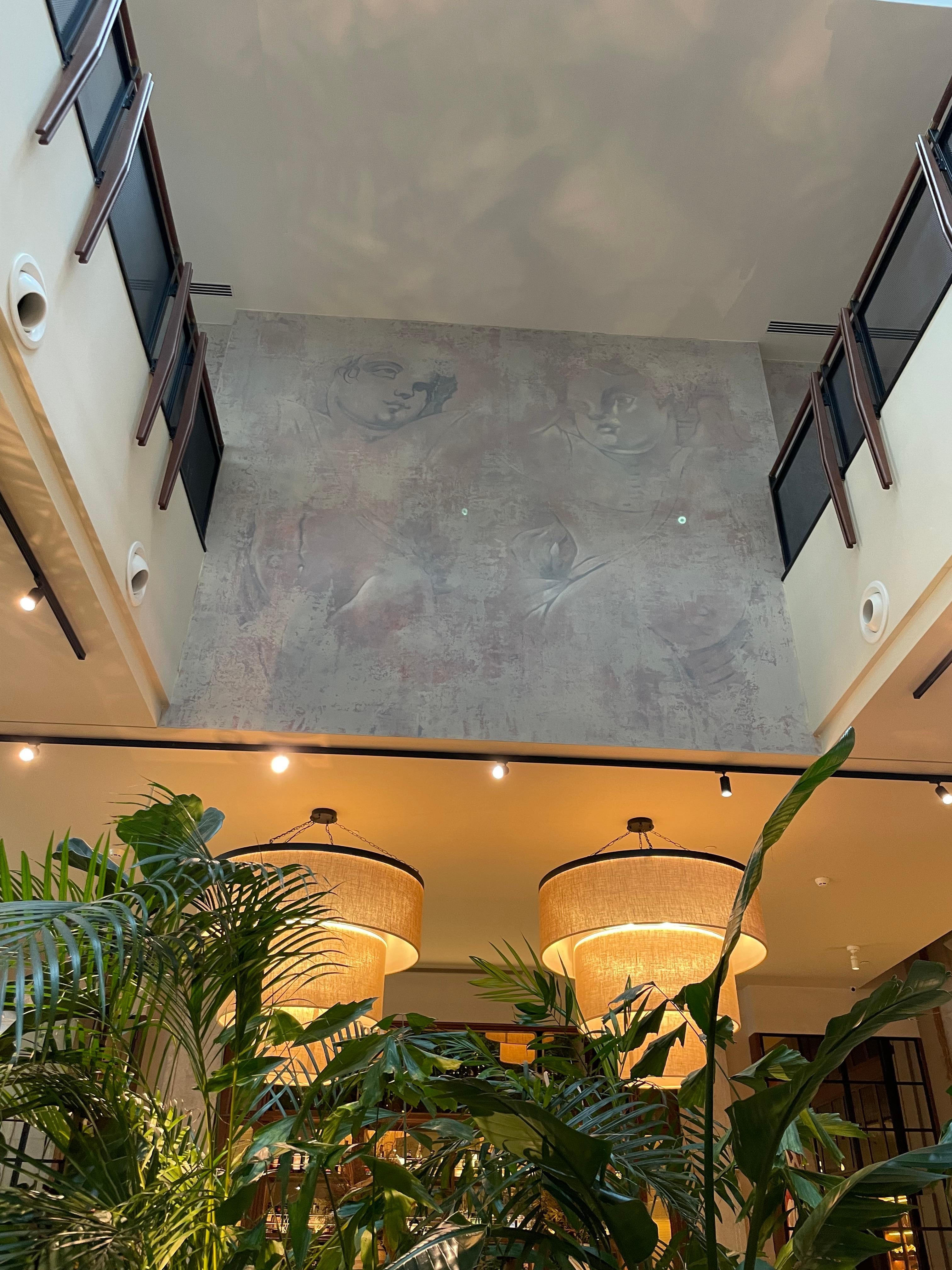 Original painting in former convent