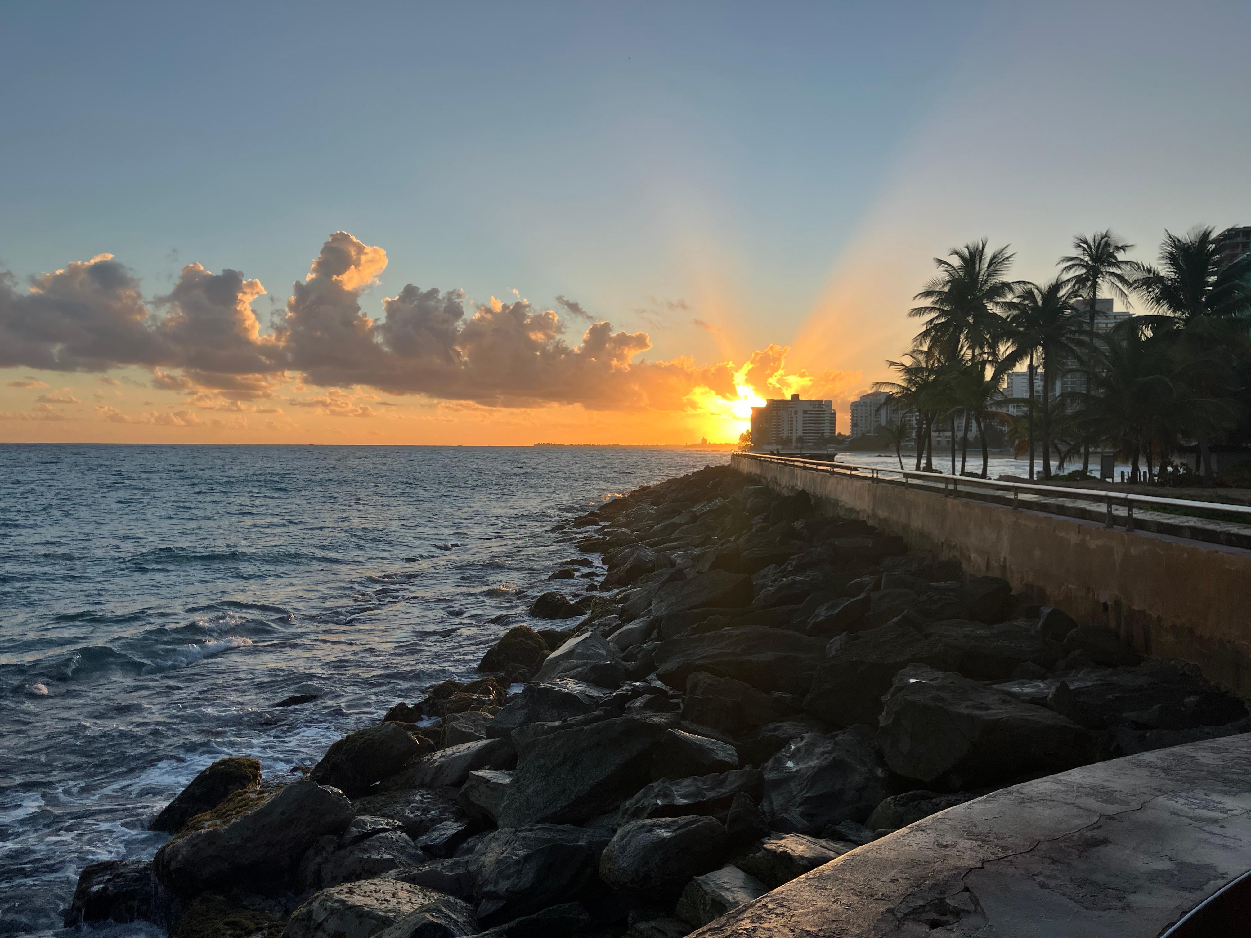 Sunrise condado beach 