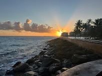 Sunrise condado beach