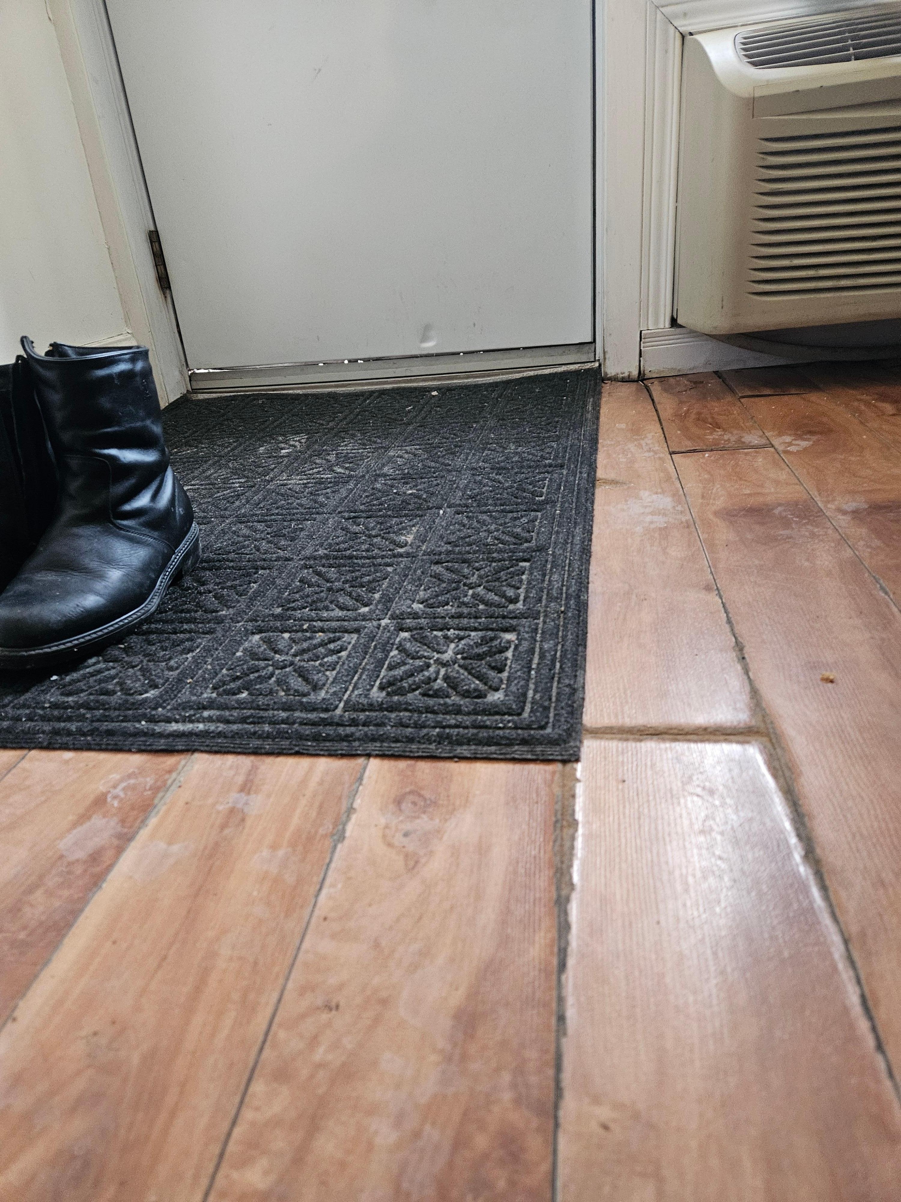 Le jour de la porte c était froid