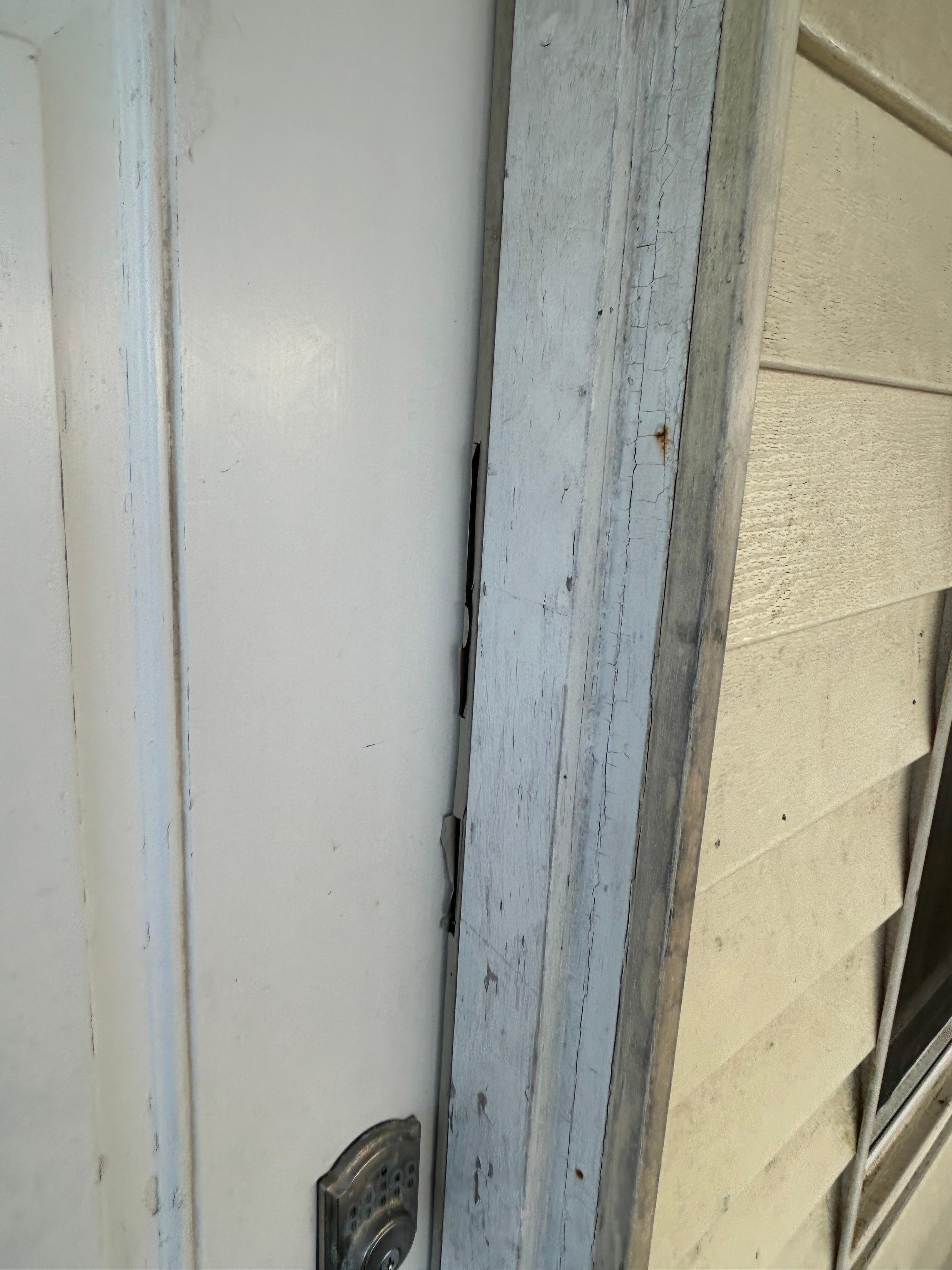 Molding and dirty exterior 