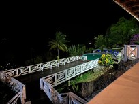 The view from the restaurant.