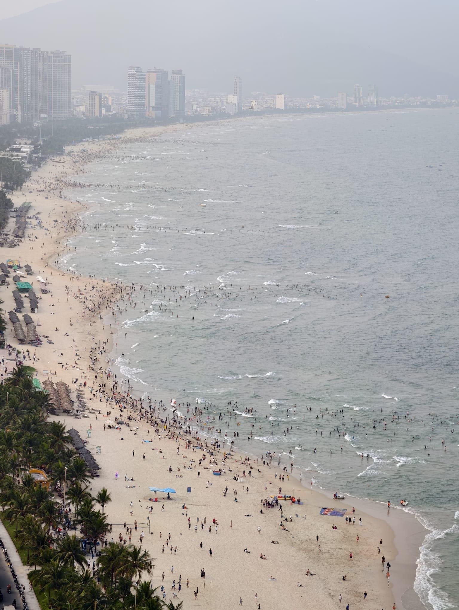 Rooftop view at pool overlooking mykhe beqch