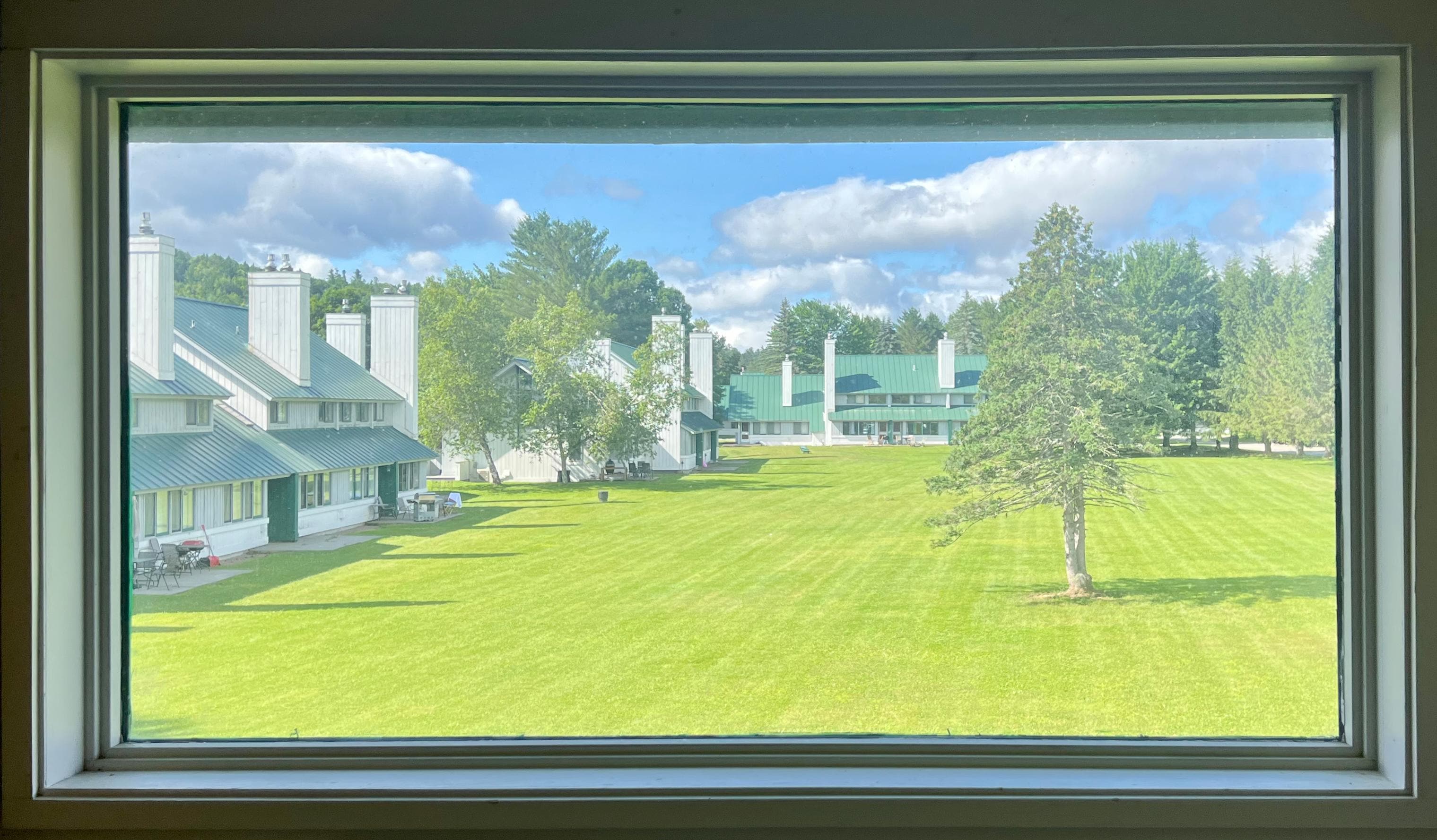 View from the upstairs window