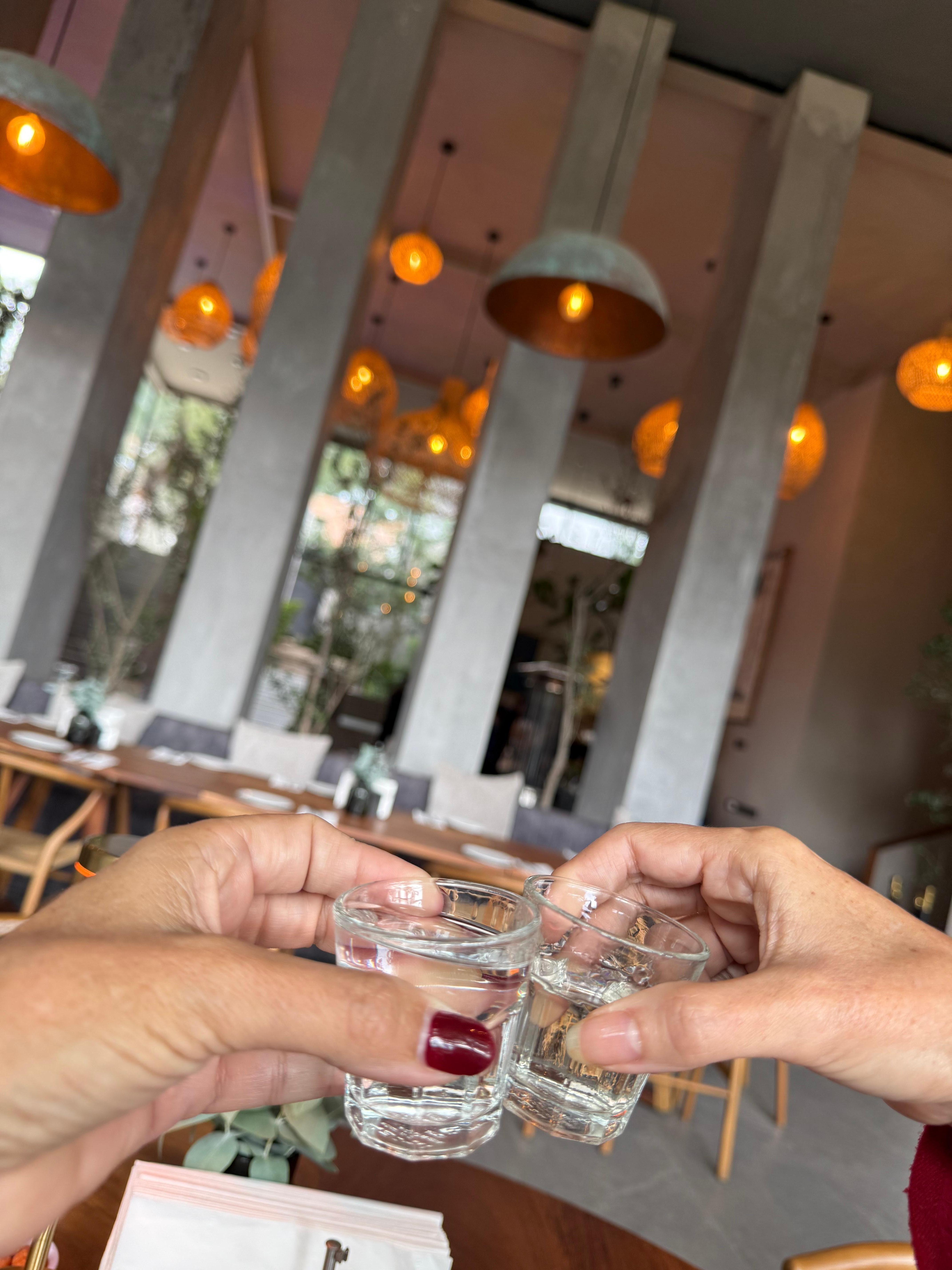 mezcal y tequila con vista al lobby (buenos precios pero creo que deberían tener mejores marcas de tequila)