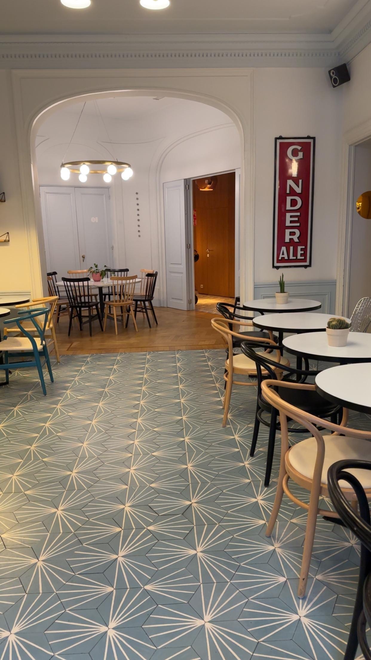 Spiseområde, her spiste folk morgenmad.