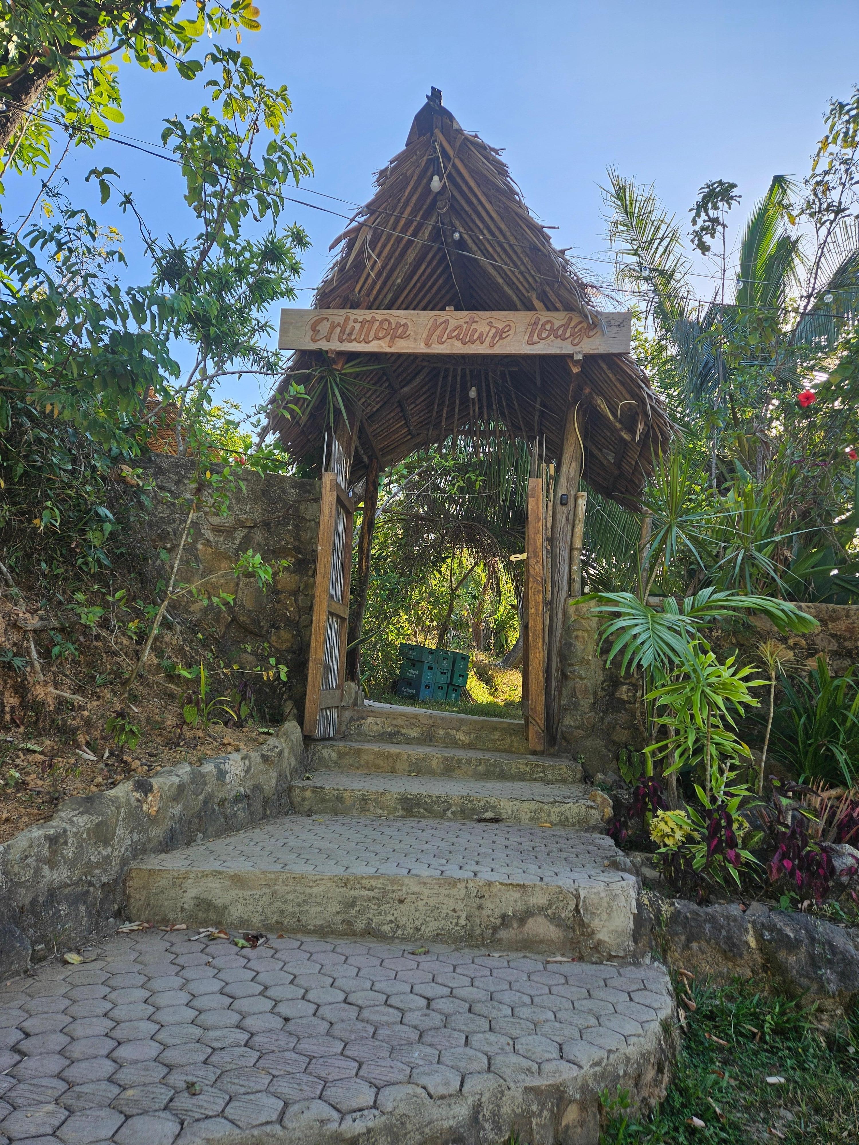 The entrance way to relaxation. 