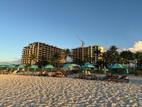 Seascape beach location next to Sibonné beach Hotel