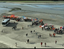 “Bay view” from our window