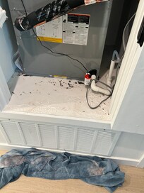 Damage from leak