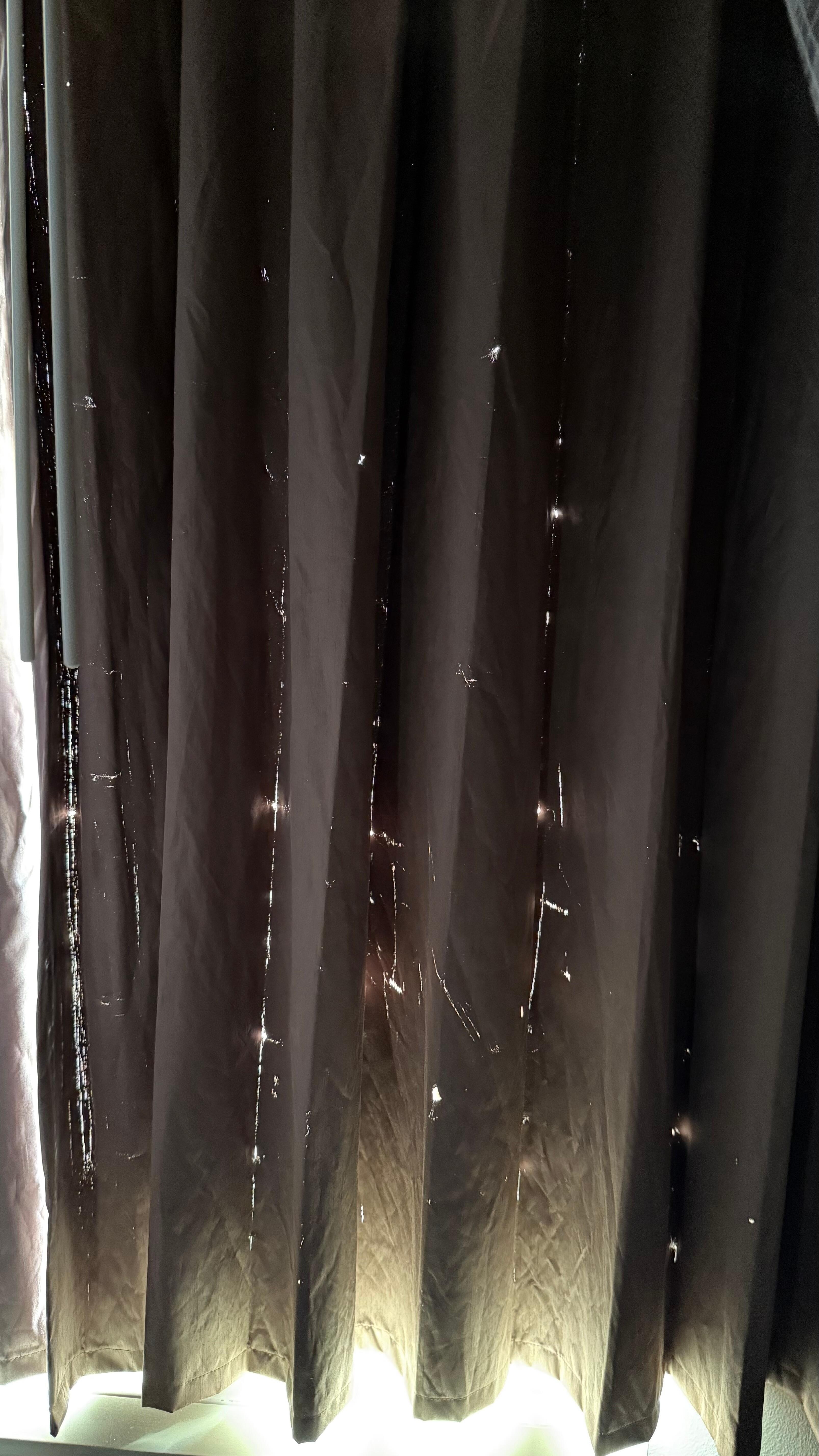 Curtains with holes