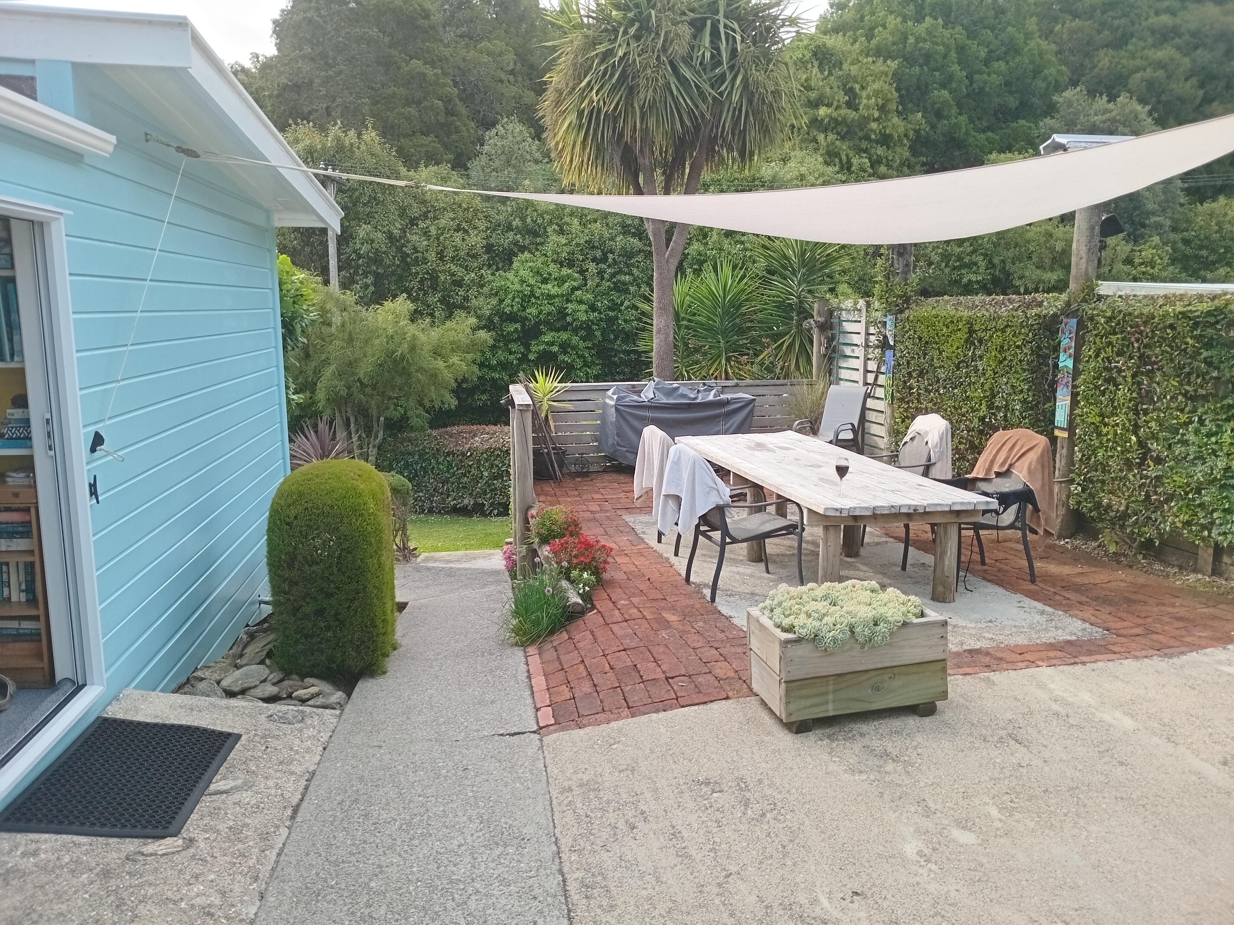 Outdoor meals, very enjoyable.