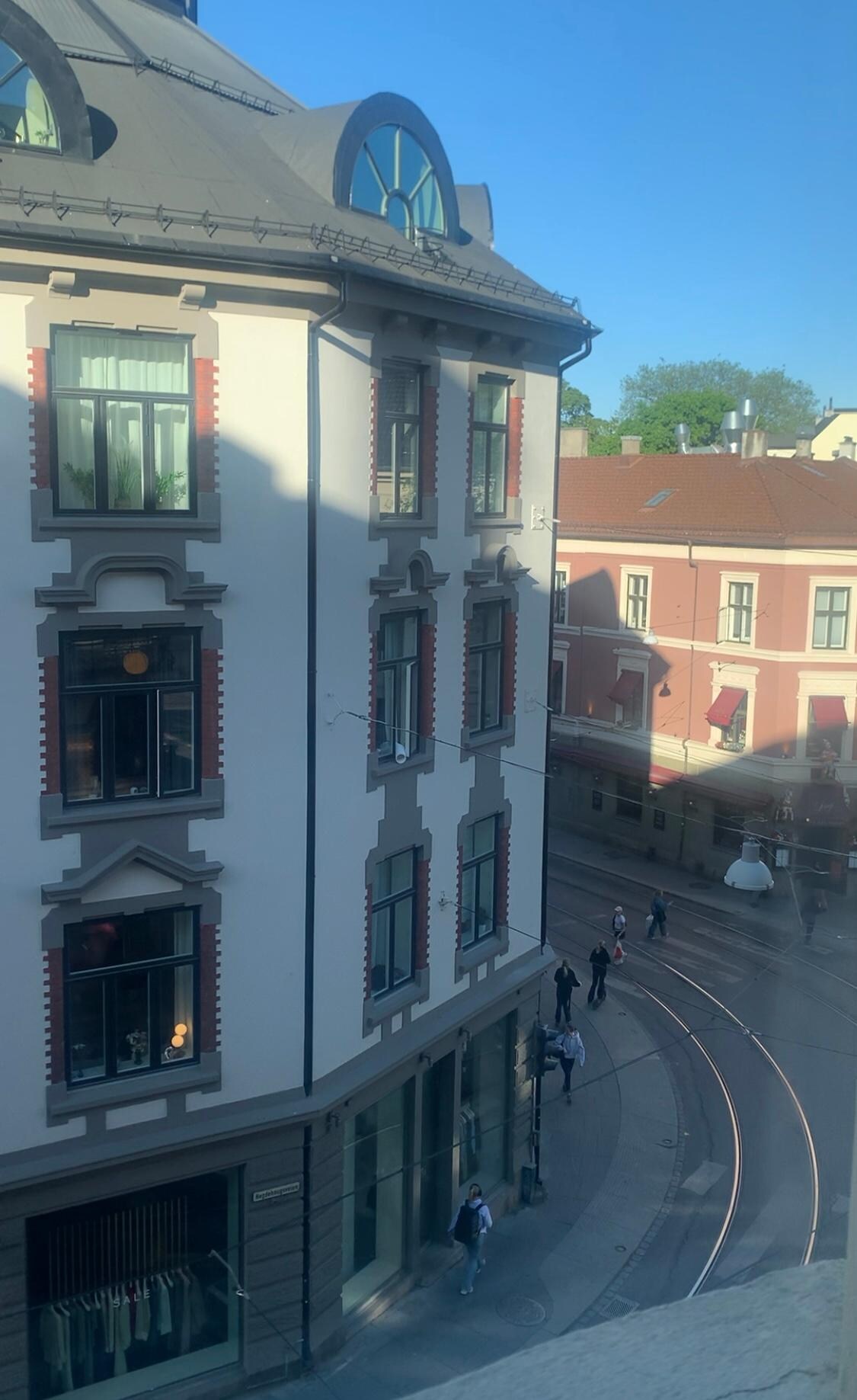 View from the room. 