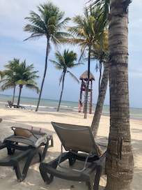 On the beach near Barcelo Beach