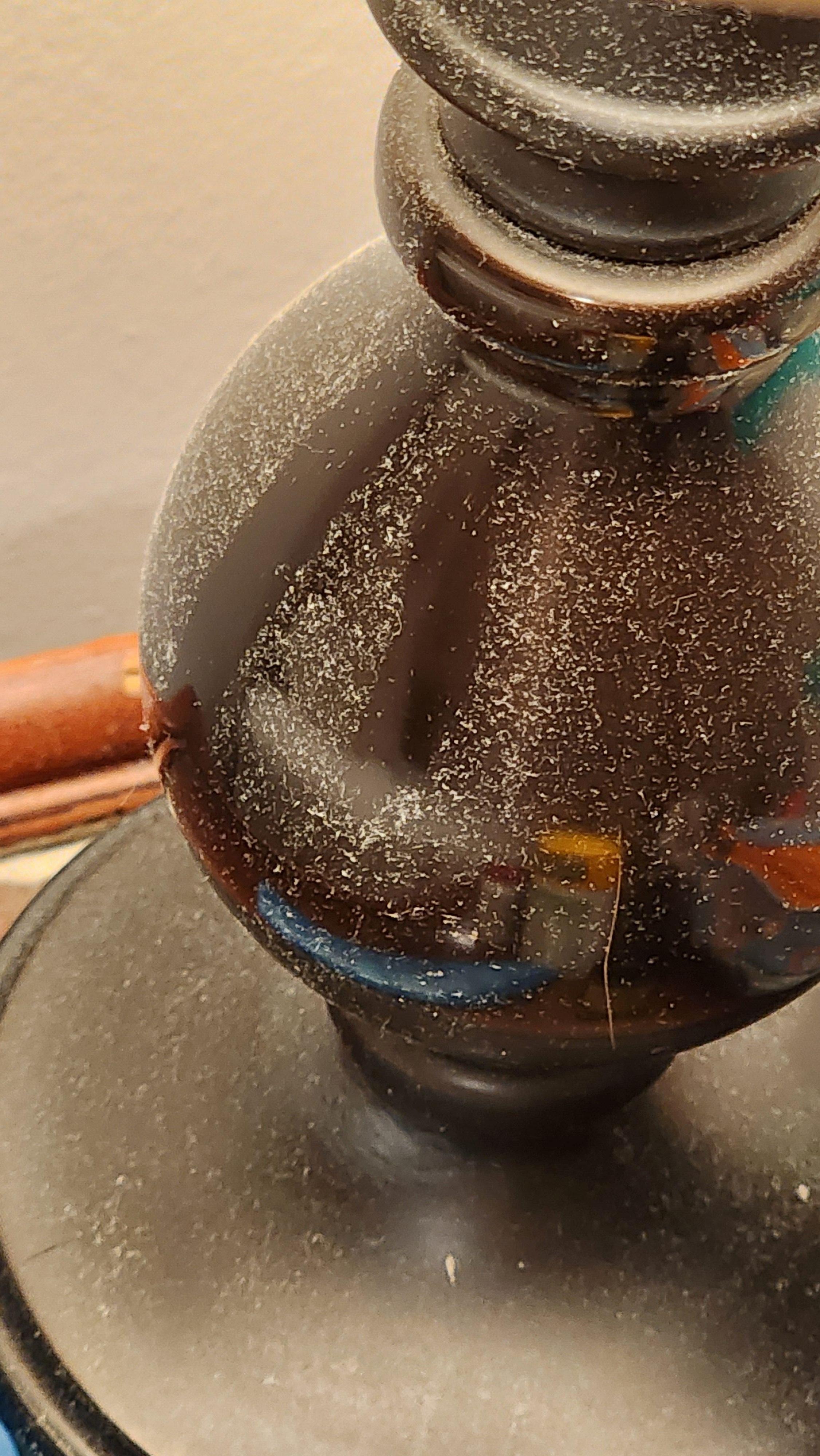 Level of dust on all surfaces