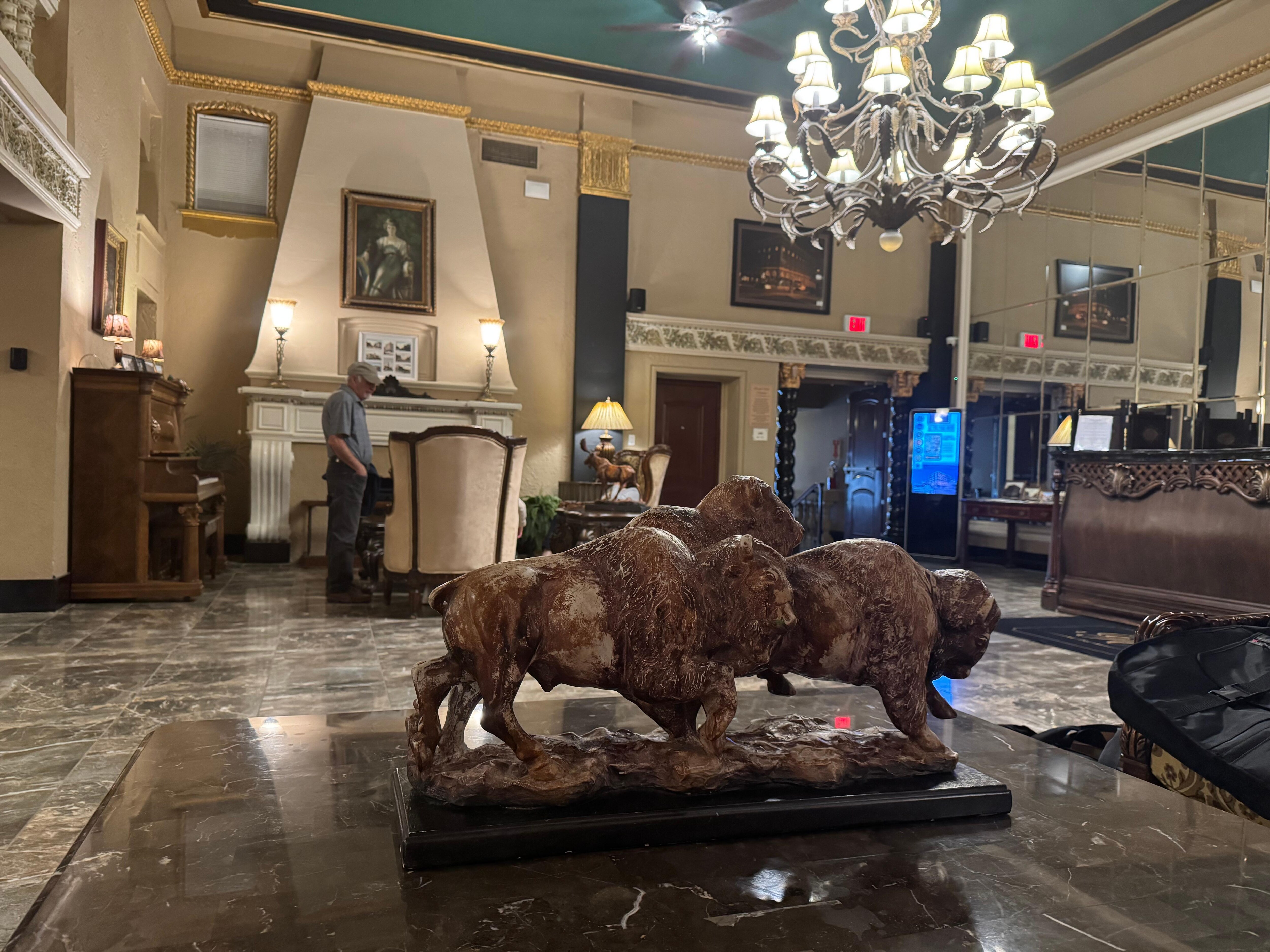 The impressive lobby.