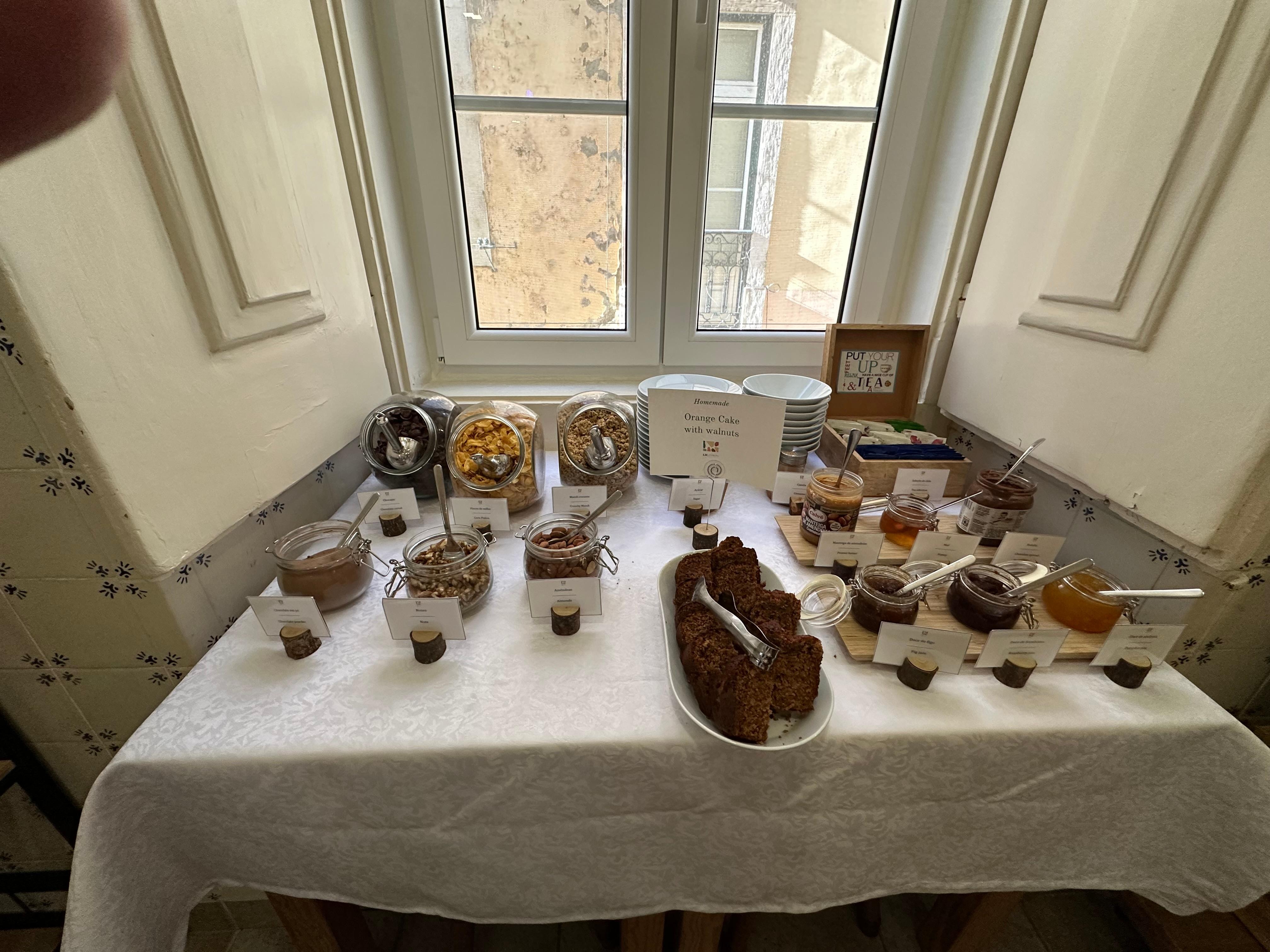 Pastry table