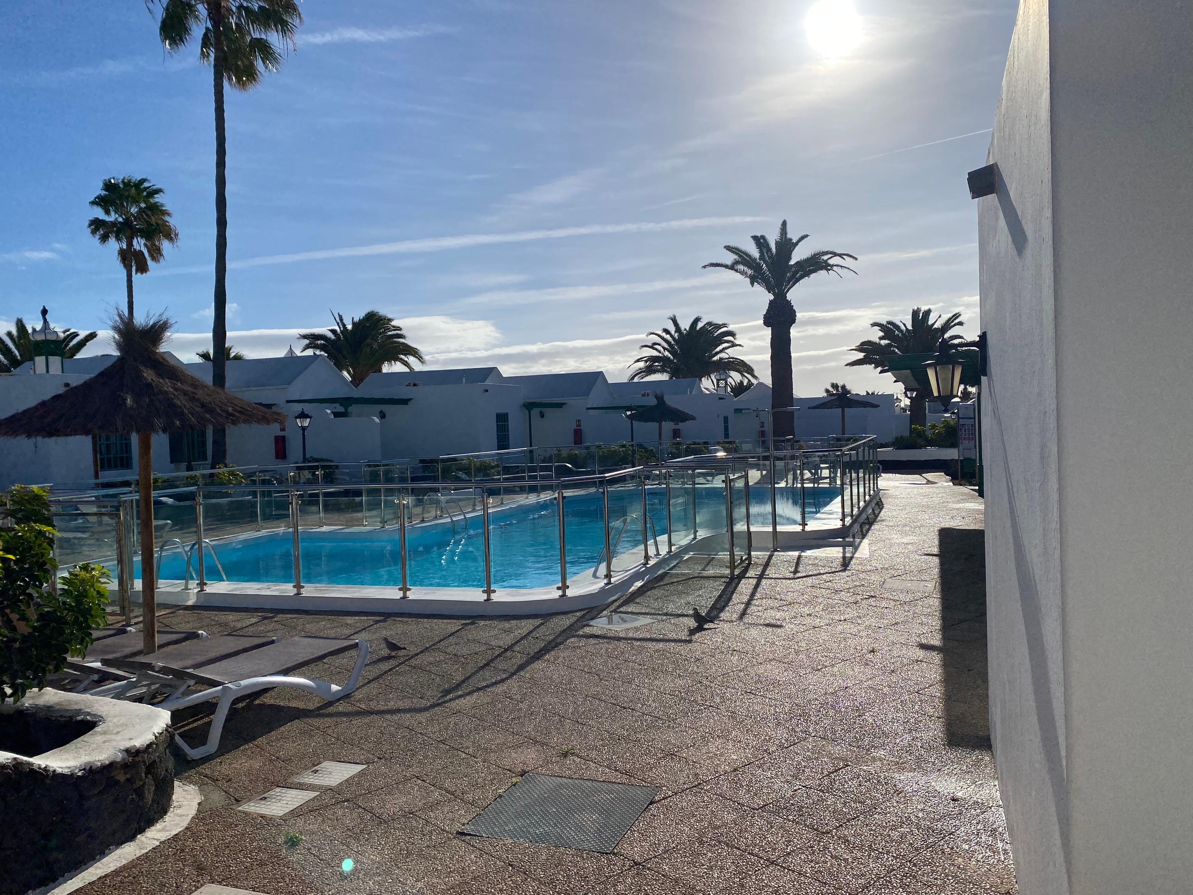 Leuke plek en lekker zwembad. Was te koud voor de tijd van het jaar dus niet veel gebruik van gemaakt.