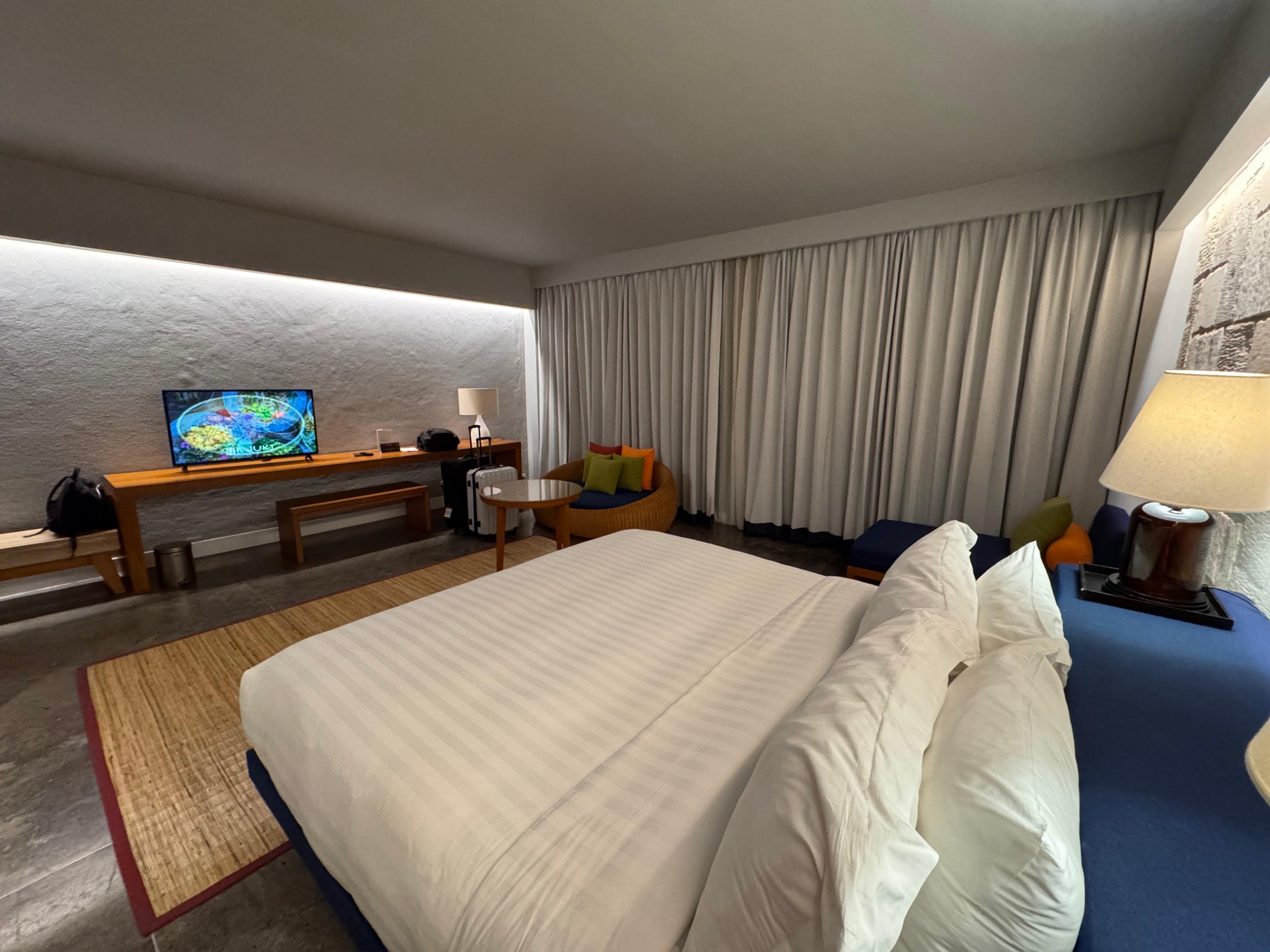 1Fの客室はとても広くて快適でした