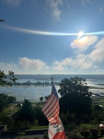 View from porch